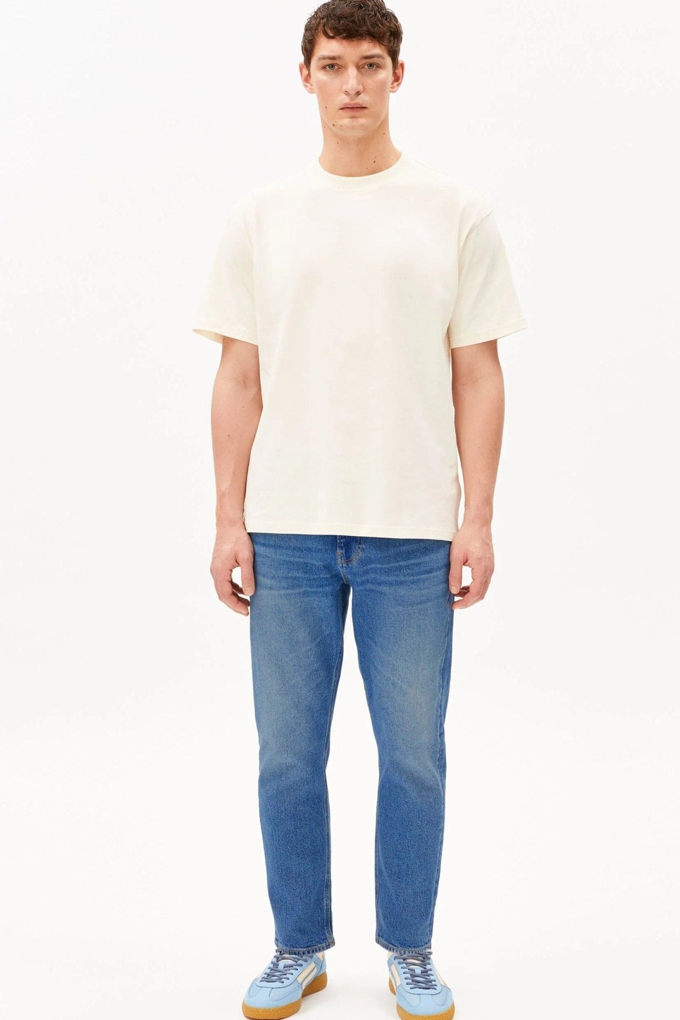 ARMEDANGELS - Maarkos Heavy Weight - Oatmilk - BACKYARD