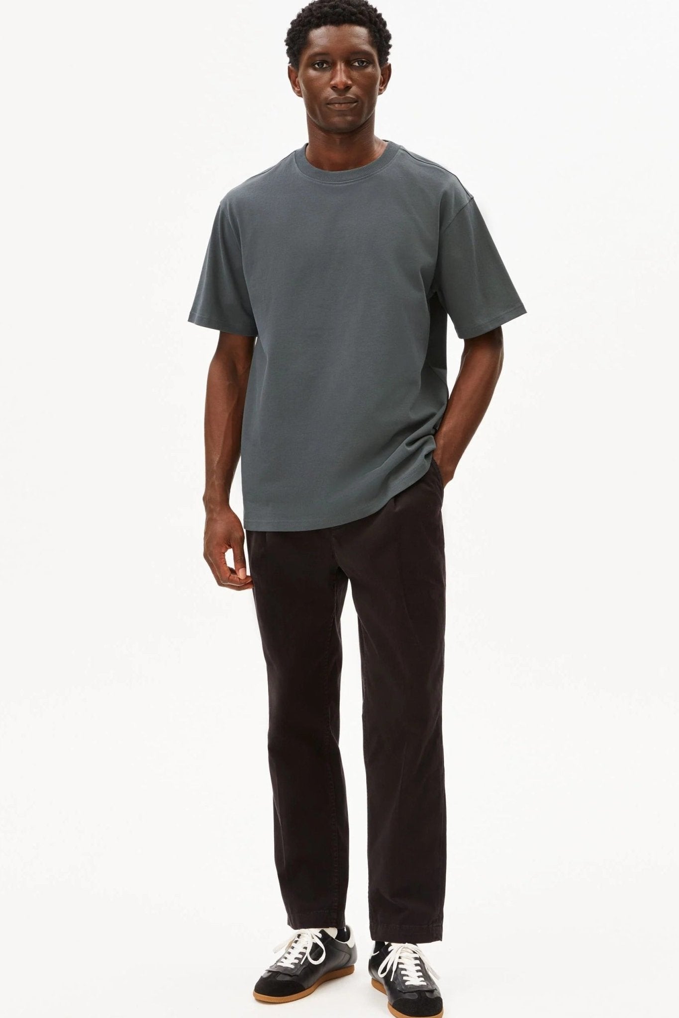 ARMEDANGELS - Maarkos Heavy Weight - Space Steel - BACKYARD