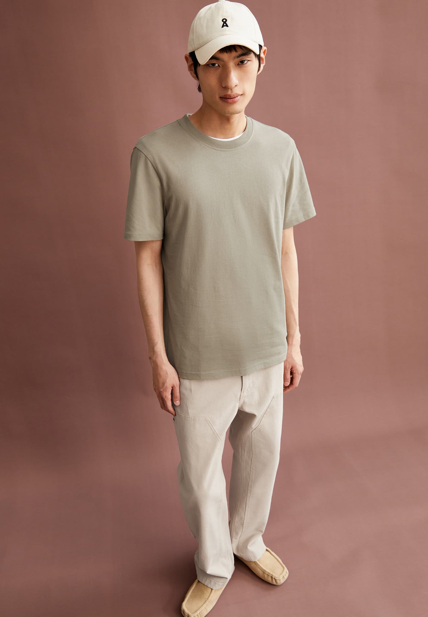 ARMEDANGELS - Maarkos - Light Sage - BACKYARD