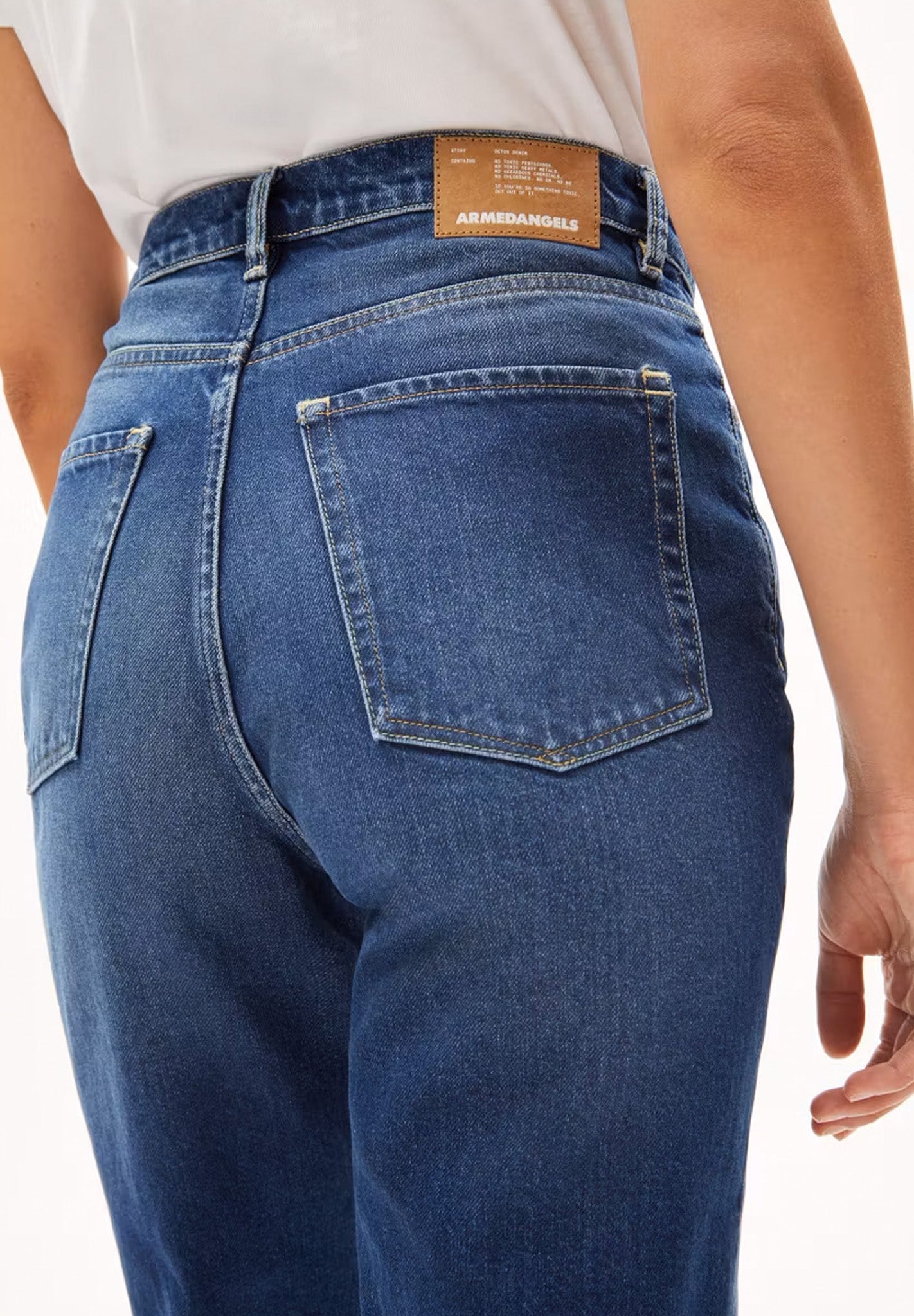 ARMEDANGELS - Mairaa - Wavy Blue - BACKYARD