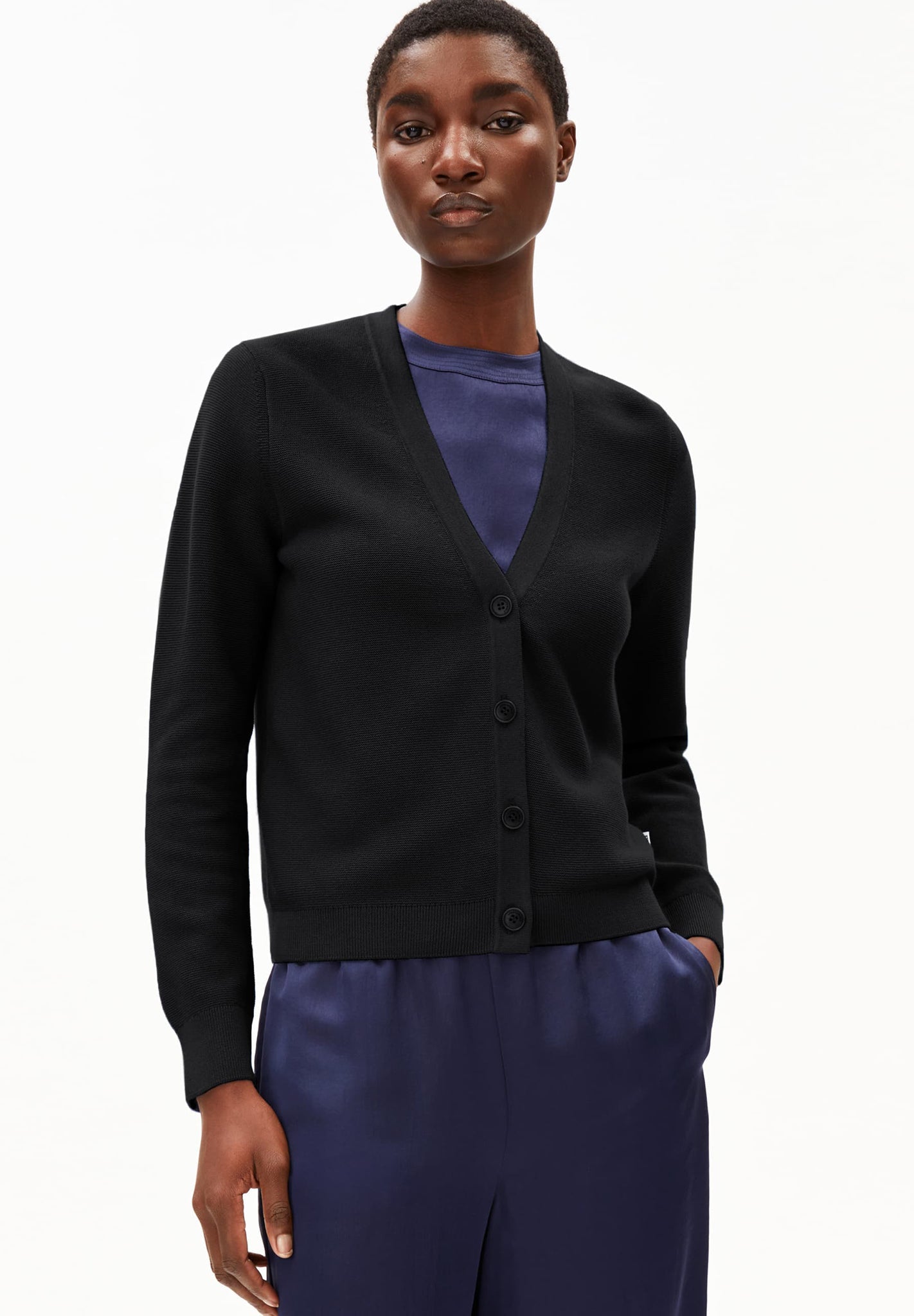 ARMEDANGELS - Menaal Links Links - Black - BACKYARD