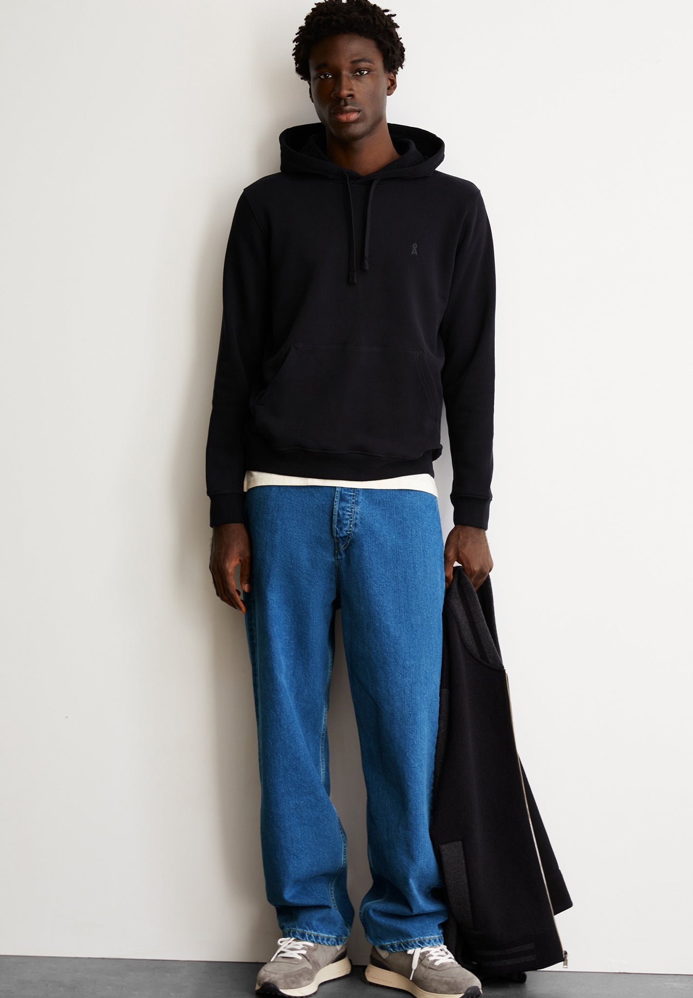 ARMEDANGELS - Paarlo Fleece - Black - BACKYARD