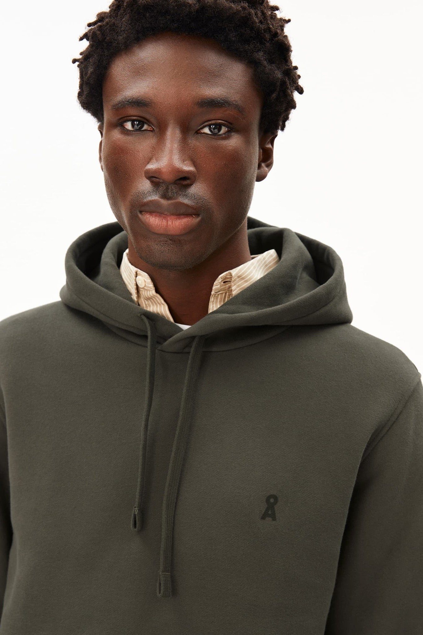 ARMEDANGELS - Paarlo Fleece - Forest Pine - BACKYARD