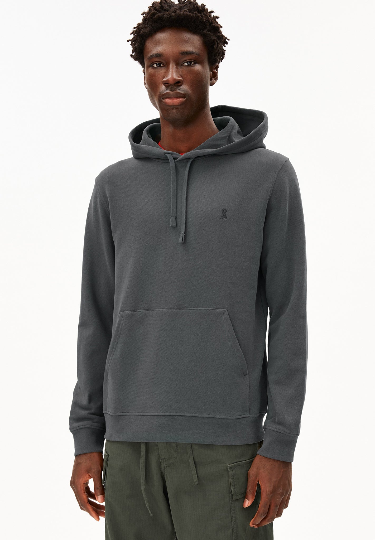 ARMEDANGELS - Paarlo Fleece - Space Steel - BACKYARD