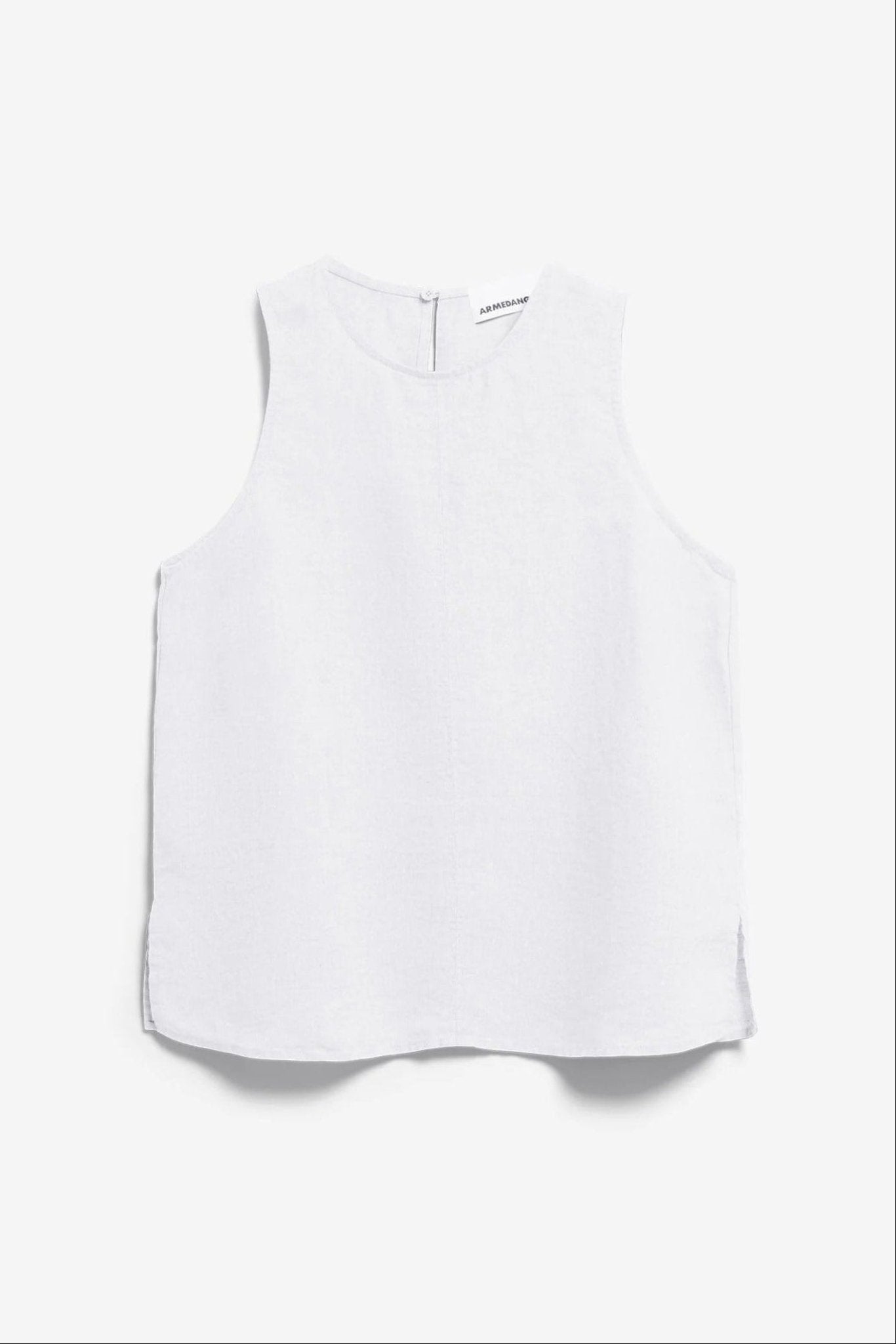 ARMEDANGELS - Pure Linen Blouse Top - White - BACKYARD