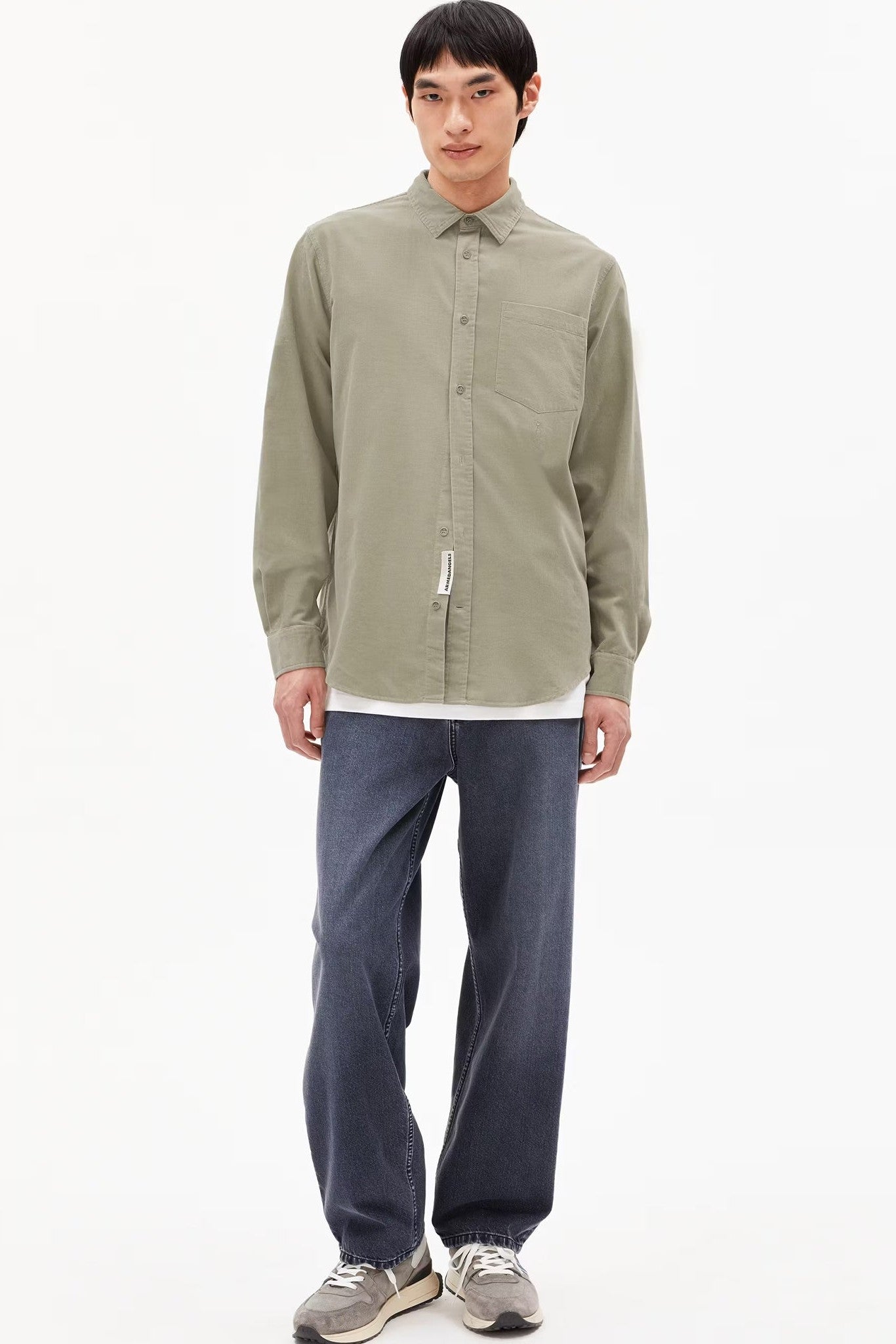 ARMEDANGELS - Saamy - Light Sage - BACKYARD