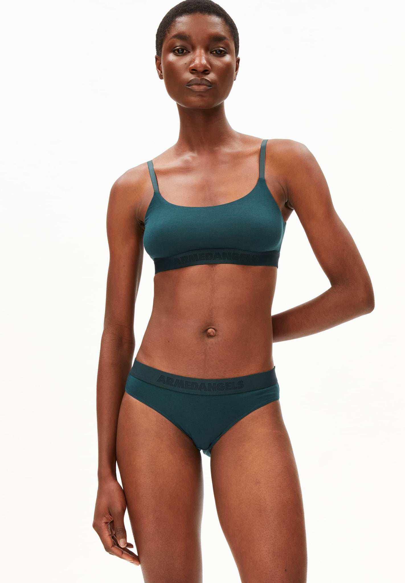 ARMEDANGELS - Tovaa - Teal Stone - BACKYARD