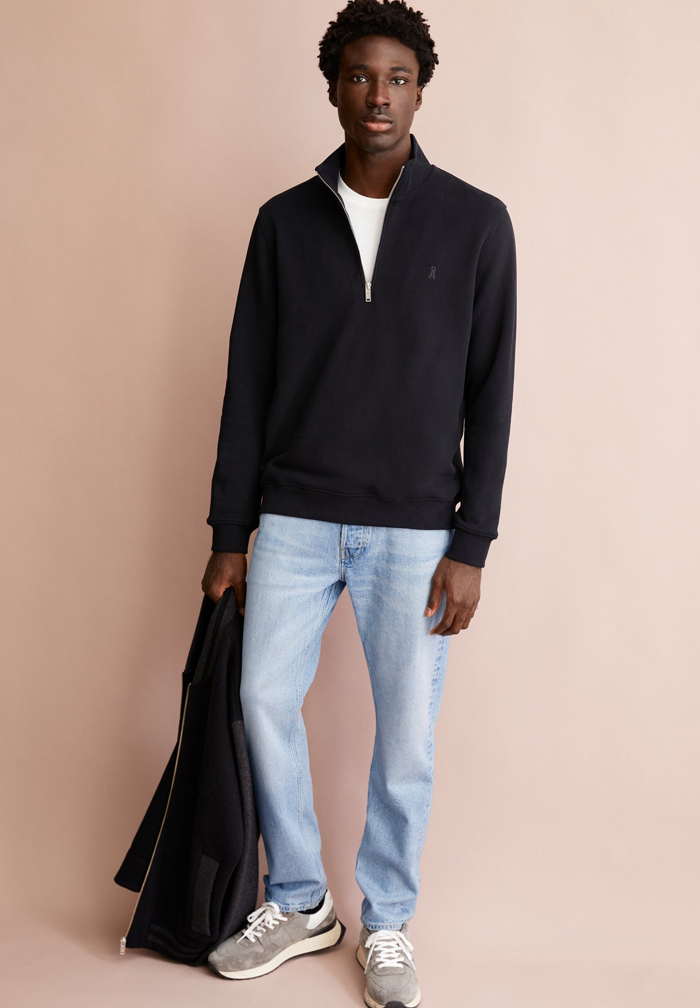 ARMEDANGELS - Waarlo Fleece - Black - BACKYARD