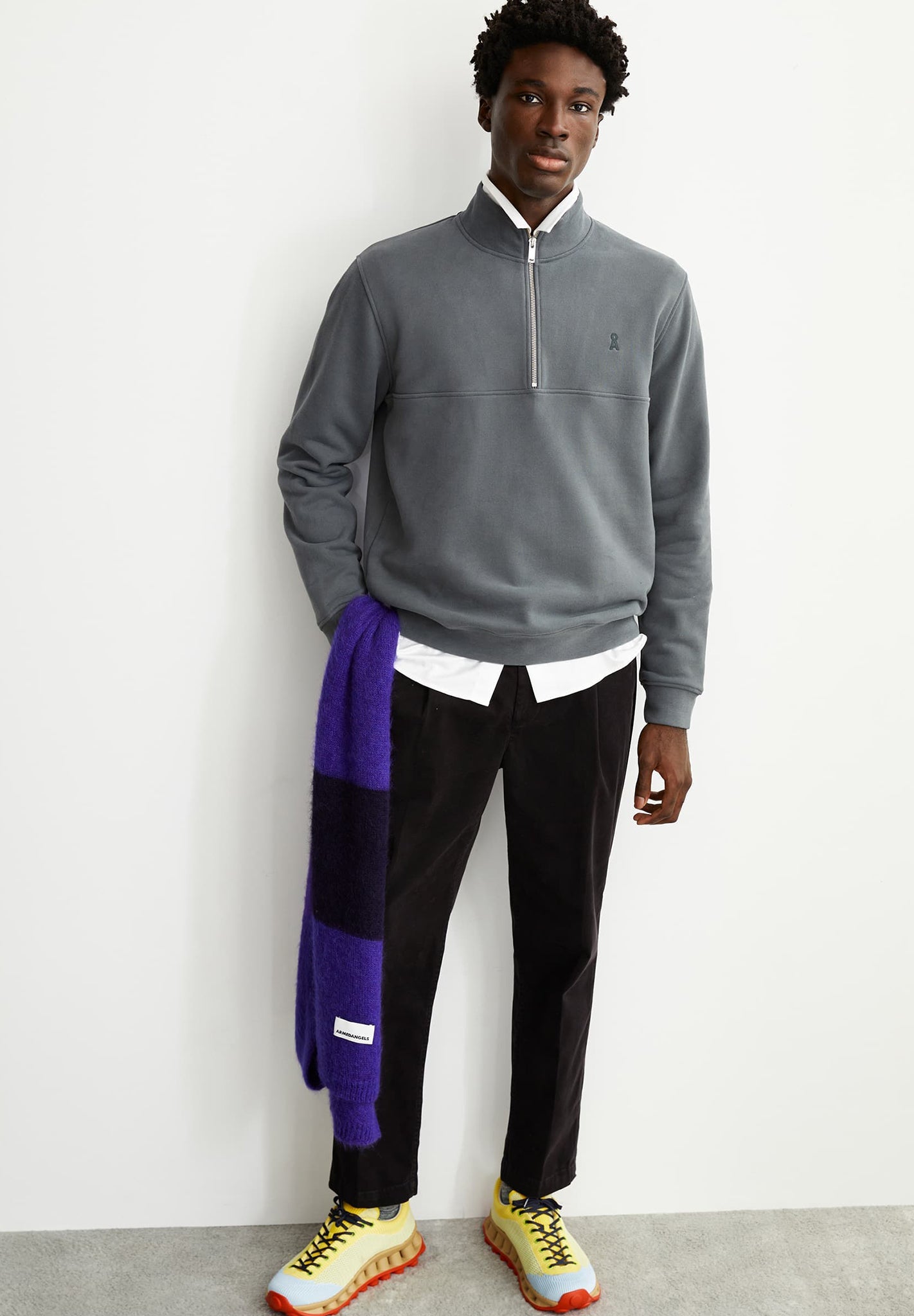 ARMEDANGELS - Waarlo Loop - Space Steel - BACKYARD