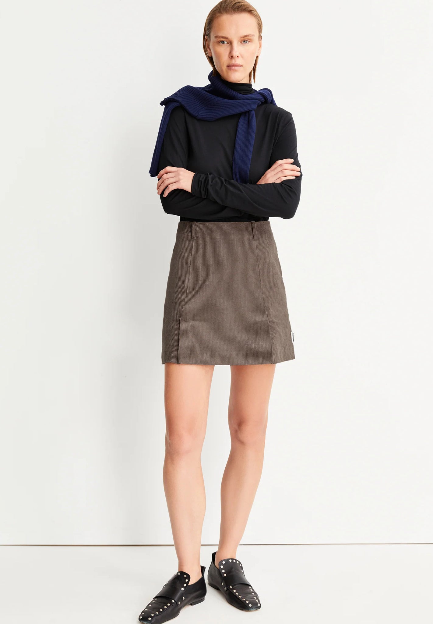 ARMEDANGELS - Zalaiaa Corduroy - Walnut Cream - BACKYARD