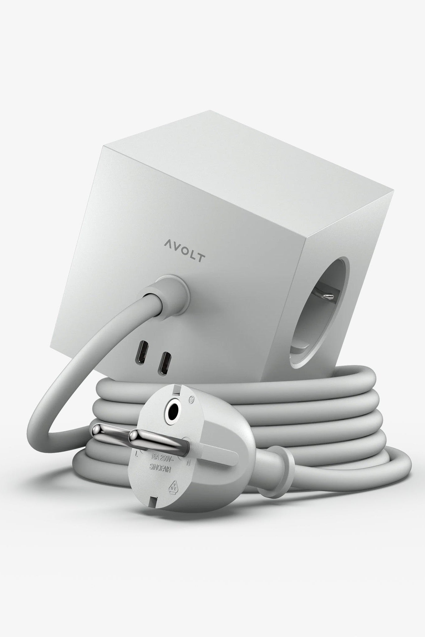 AVOLT - Square 1 USB - C & Magnet - Gotland Grey - BACKYARD