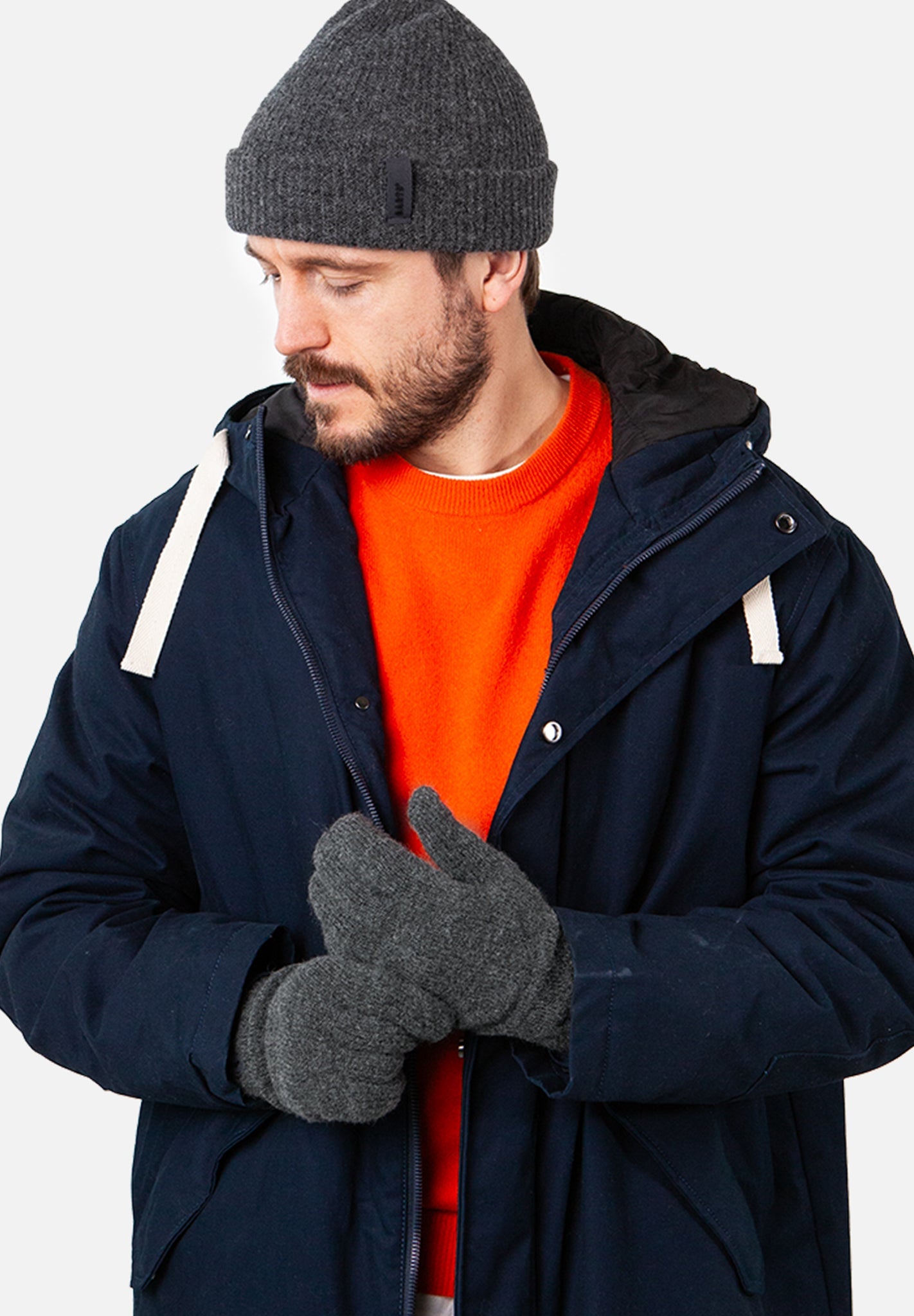 BARTS - Haakon Gloves - Charcoal - BACKYARD