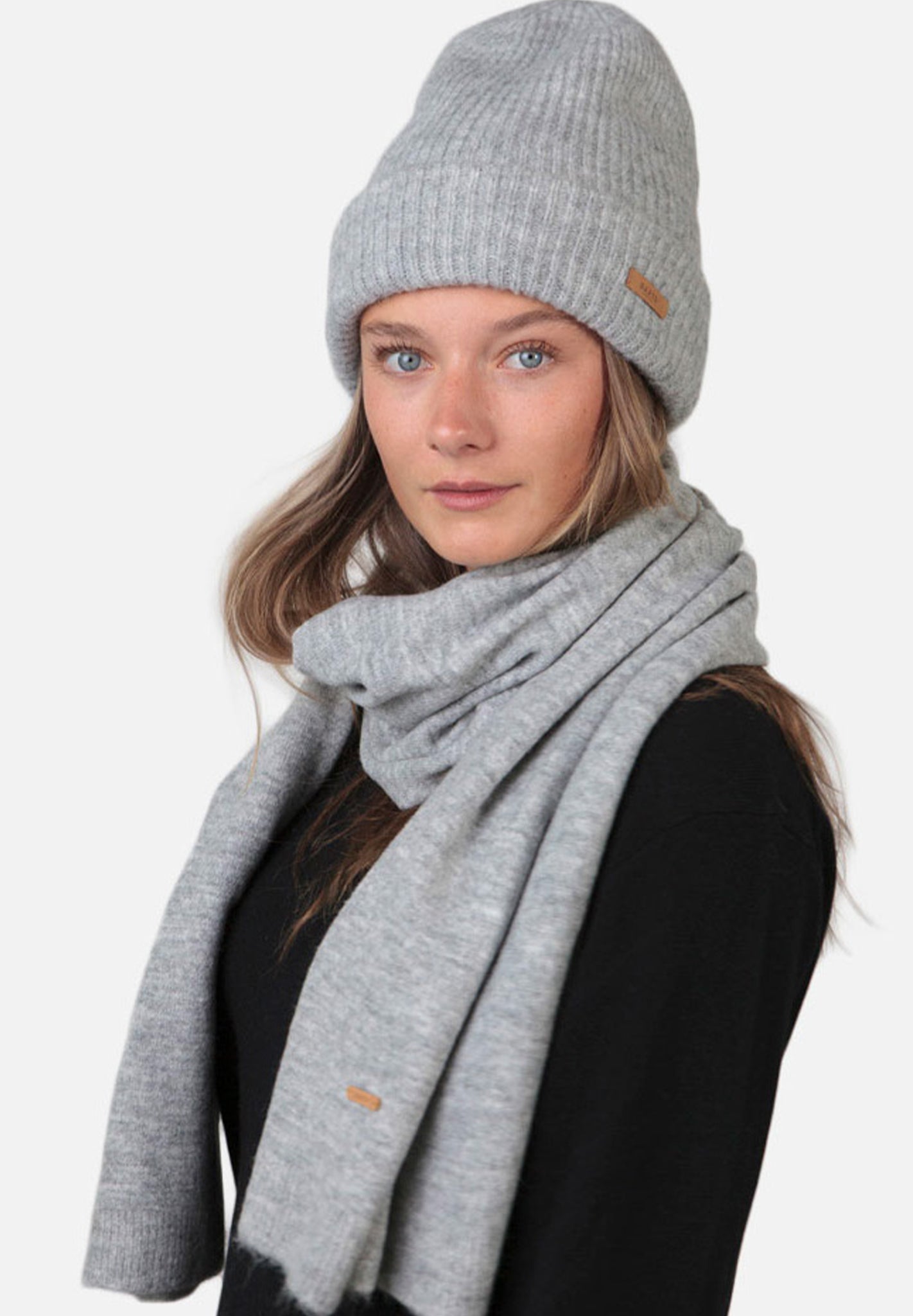 BARTS - Witzia Beanie - Heather Grey - BACKYARD
