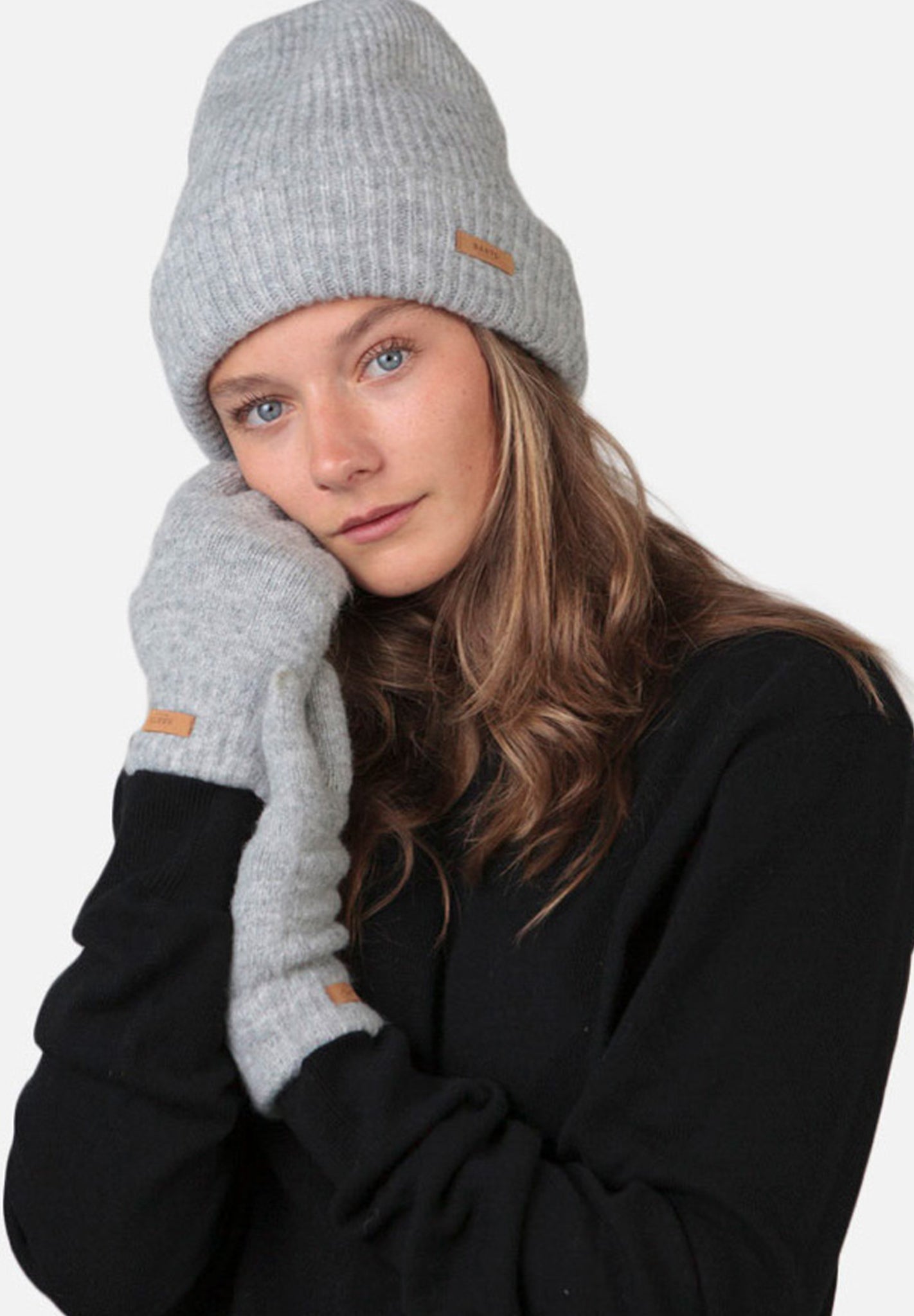 BARTS - Witzia Gloves - Heather Grey - BACKYARD