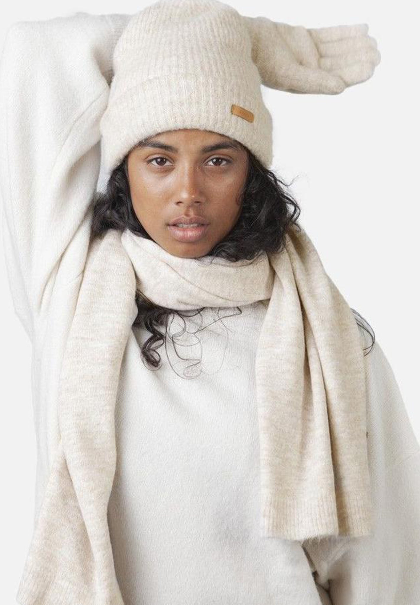 BARTS - Witzia Scarf - Cream - BACKYARD