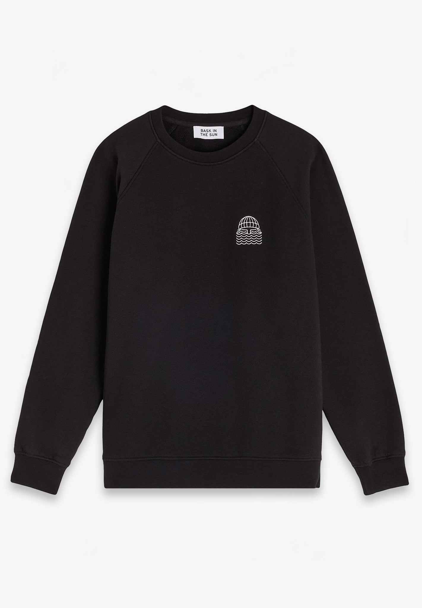 BASK IN THE SUN - Mini To The Sea Sweat - Black - BACKYARD
