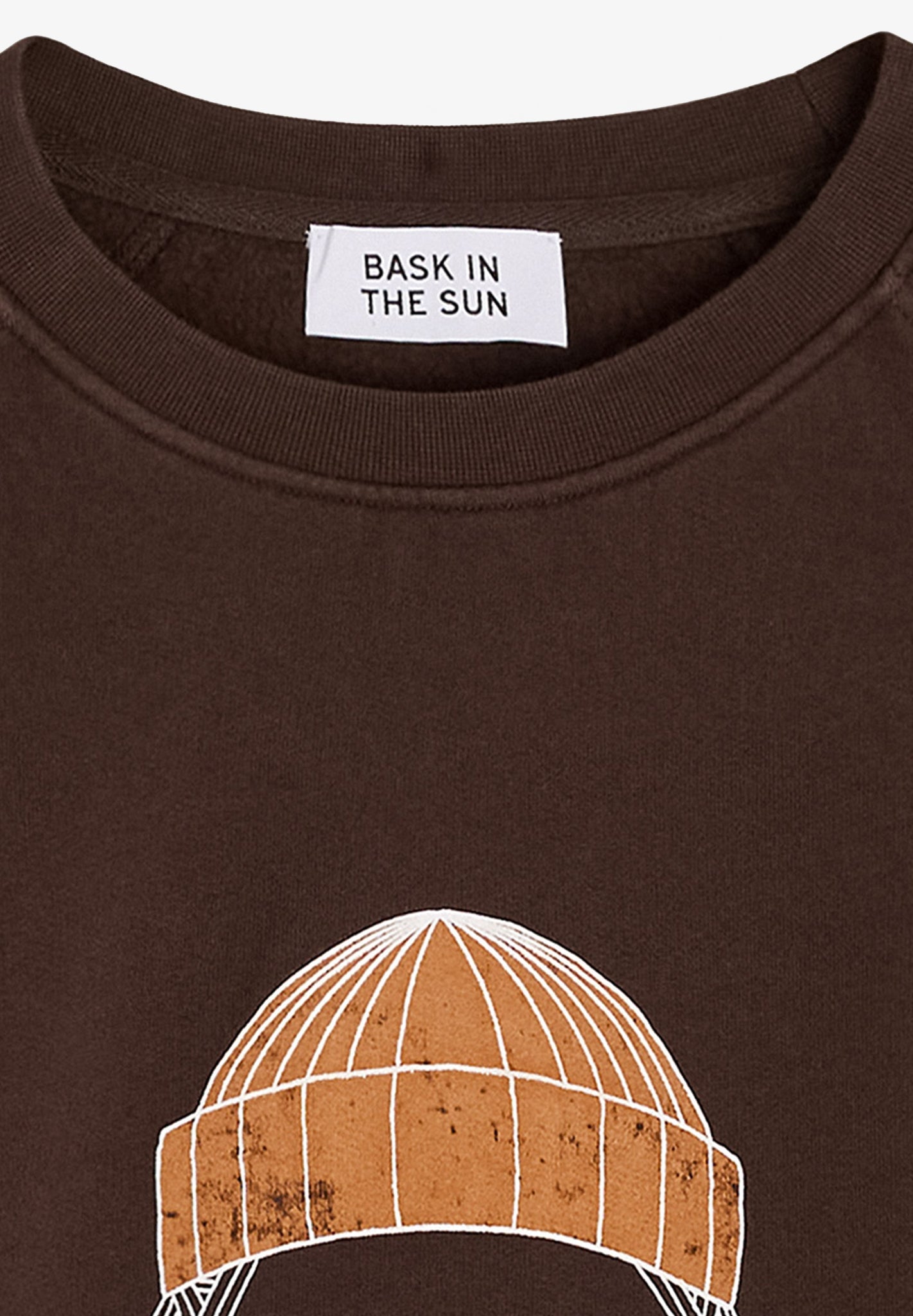 BASK IN THE SUN - Smoking Pipe Sweat - Chocolate - BACKYARD