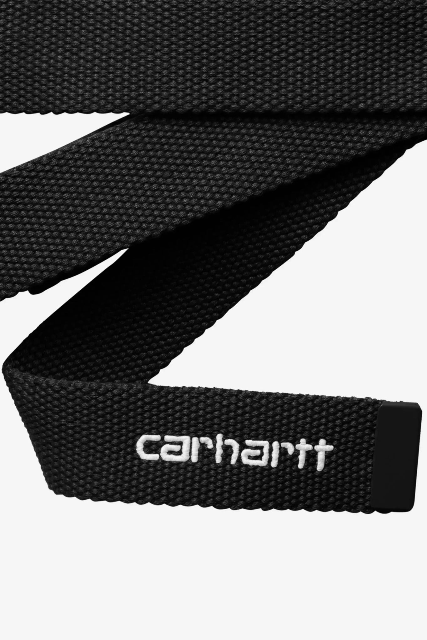 CARHARTT WIP-C-Logo Belt Tonal-Black White-BACKYARD