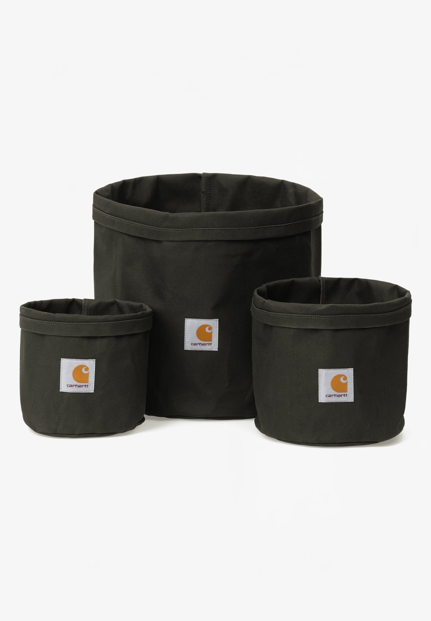 CARHARTT WIP - Canvas Planter Set - Olive - BACKYARD