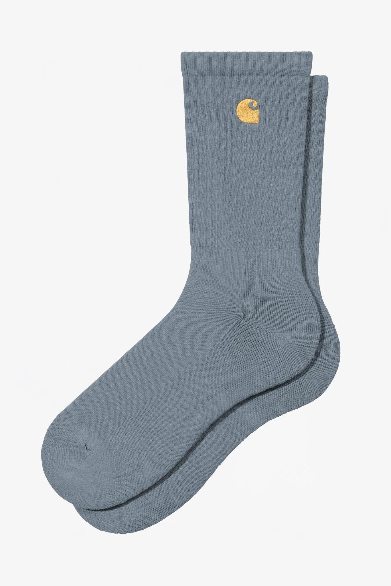CARHARTT WIP - Chase Socks - Cozy Blue Gold - BACKYARD