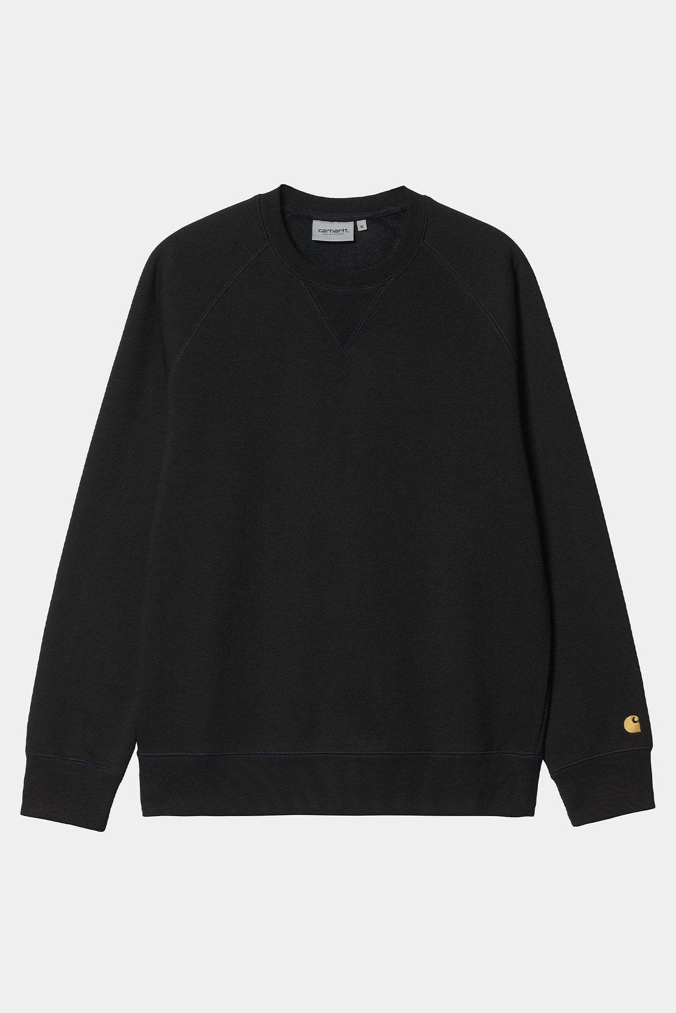 CARHARTT WIP - Chase Sweat - Black Gold - BACKYARD