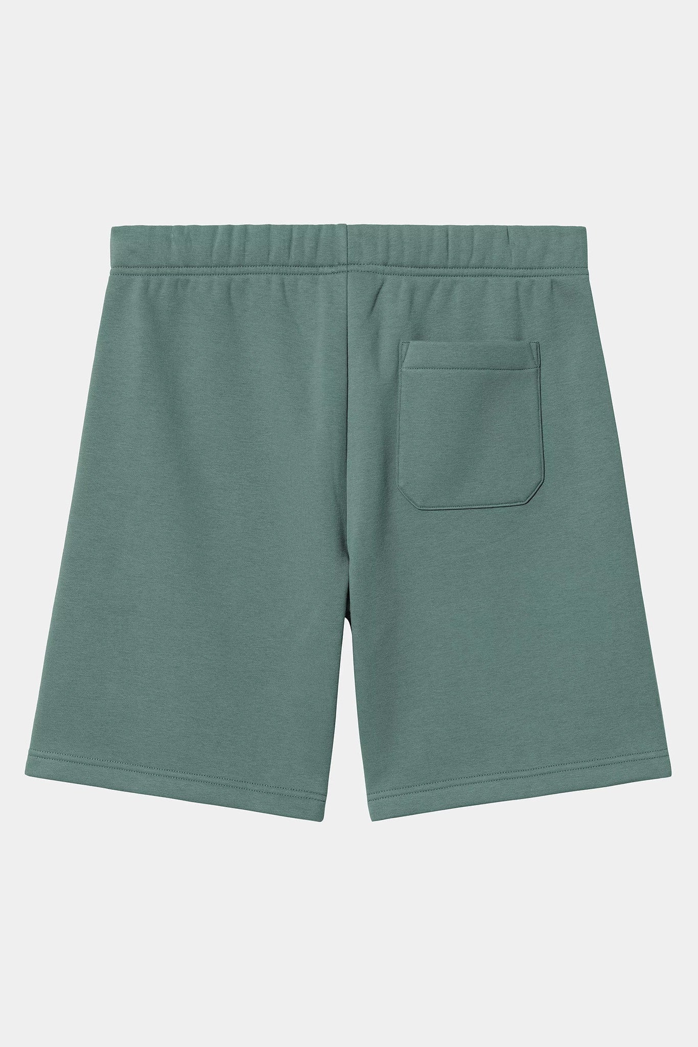 CARHARTT WIP - Chase Sweat Short - Silver Pine Gold - BACKYARD