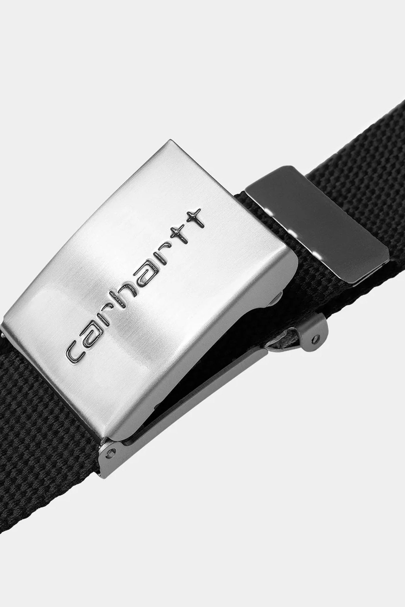 CARHARTT WIP - Clip Belt Chrome - Park - BACKYARD