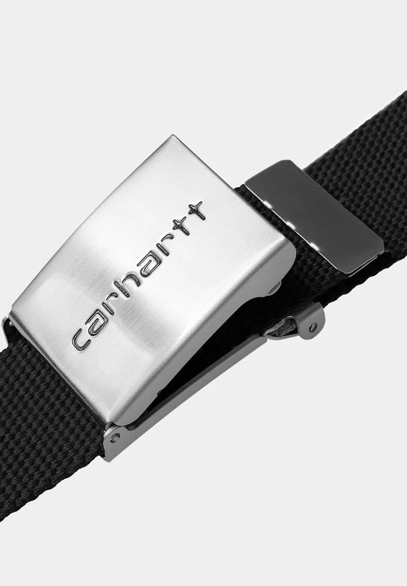 CARHARTT WIP - Clip Belt Chrome - Air Yellow - BACKYARD