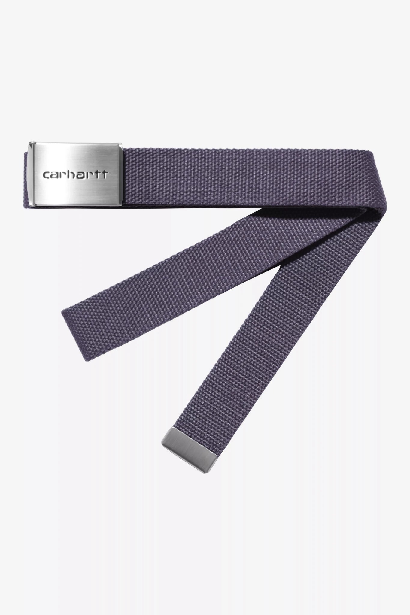 CARHARTT WIP-Clip Belt Chrome-Shady Purple-BACKYARD