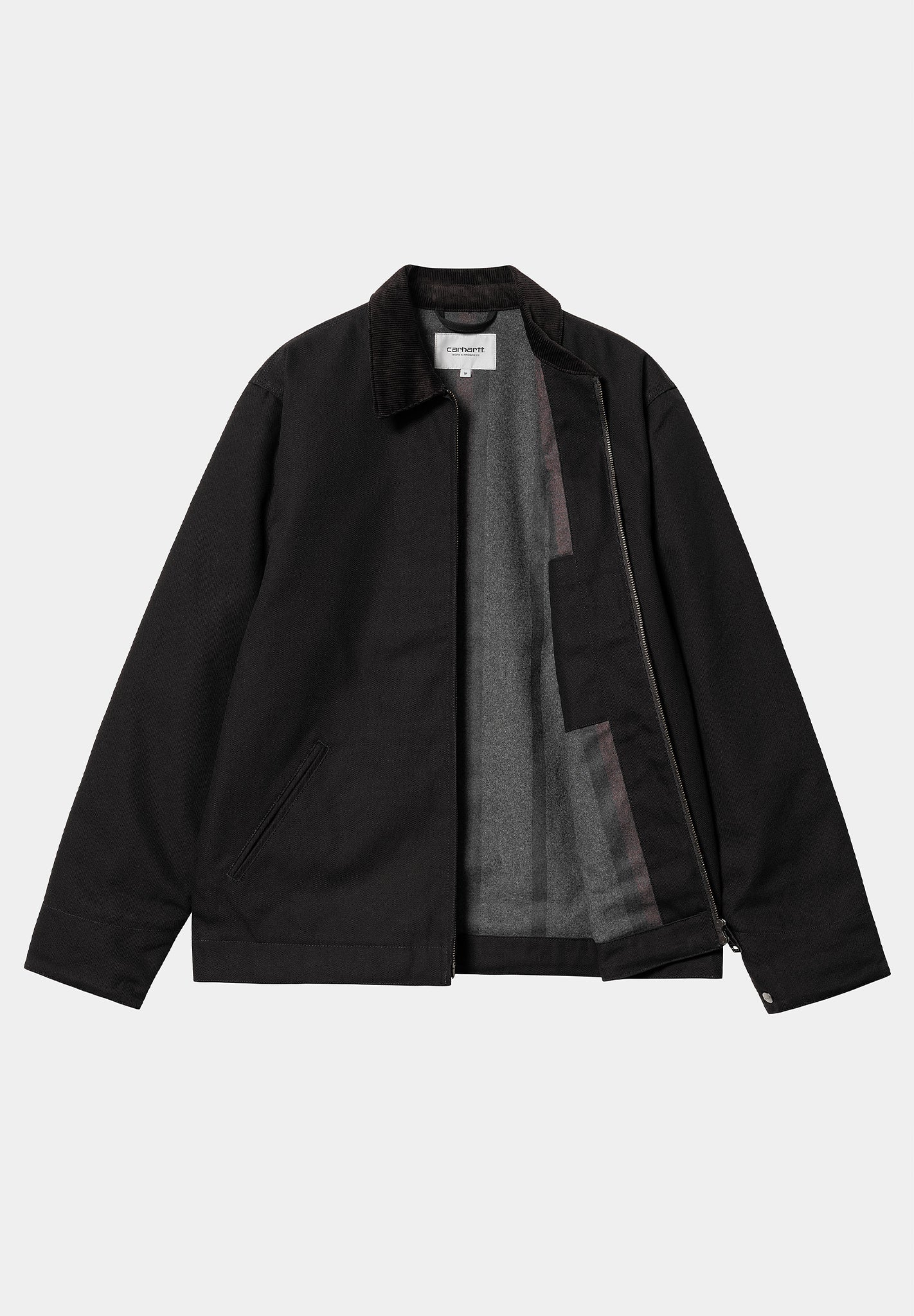 CARHARTT WIP - Detroit Jacket - Black Black Rigid - BACKYARD