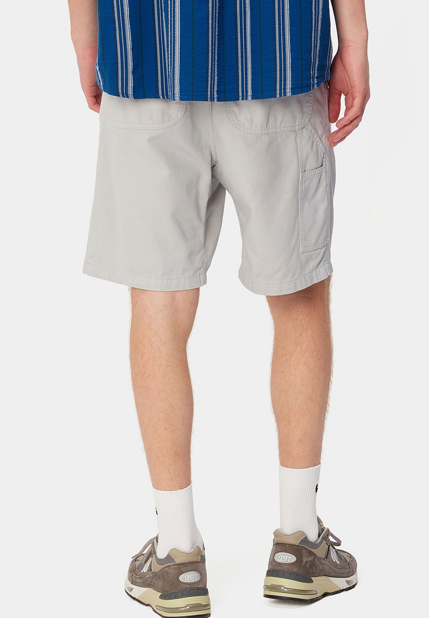 CARHARTT WIP - Flint Short - Sonic Silver - BACKYARD