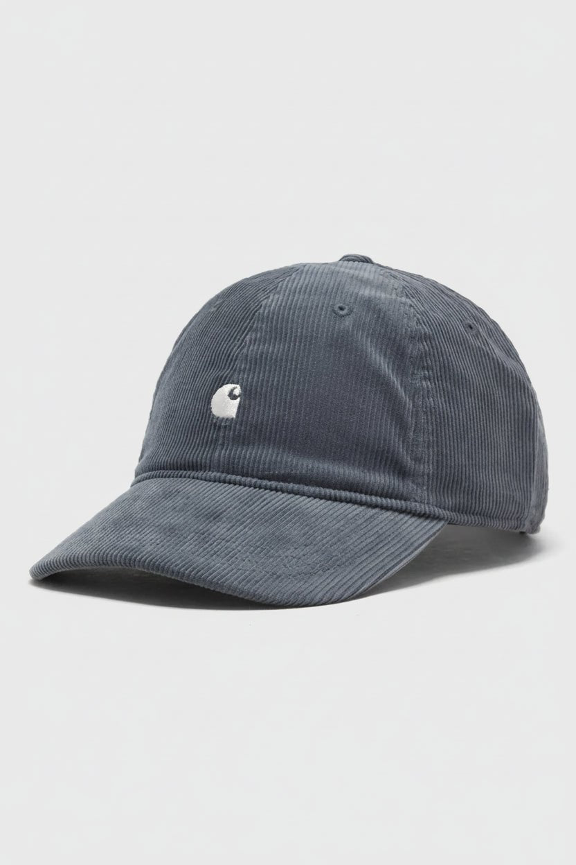 CARHARTT WIP - Harlem Cap - Cozy Blue Wax - BACKYARD