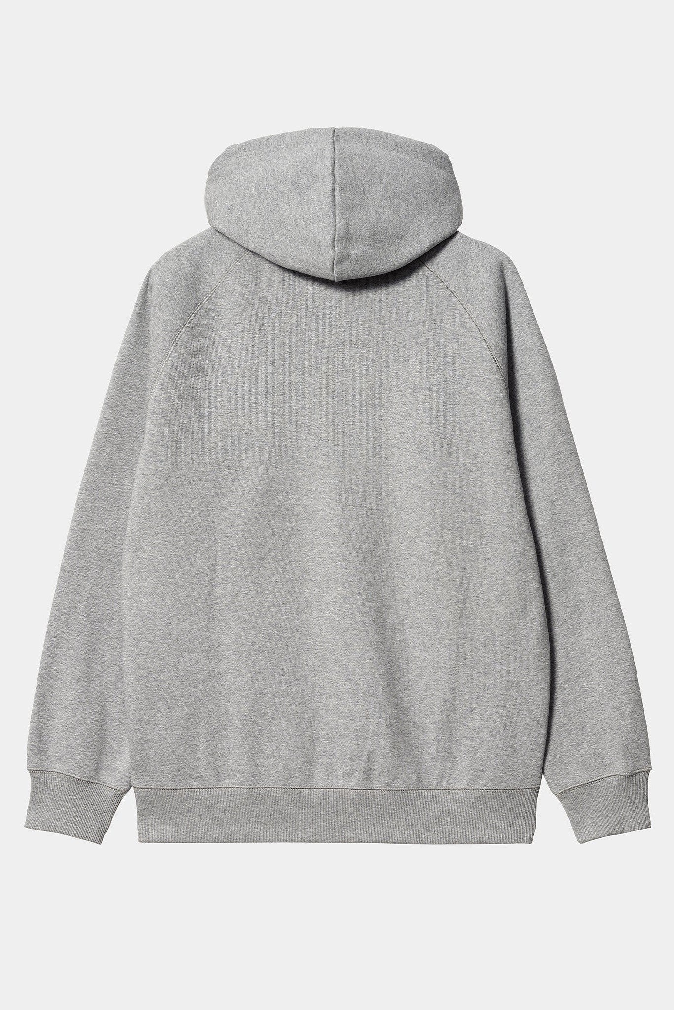 CARHARTT WIP - Hooded Chase Jacket - Grey Heather Gold - BACKYARD