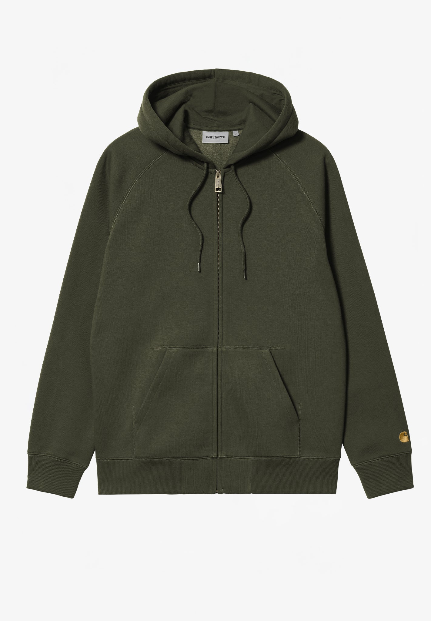 CARHARTT WIP - Hooded Chase Jacket - Olive Gold - BACKYARD