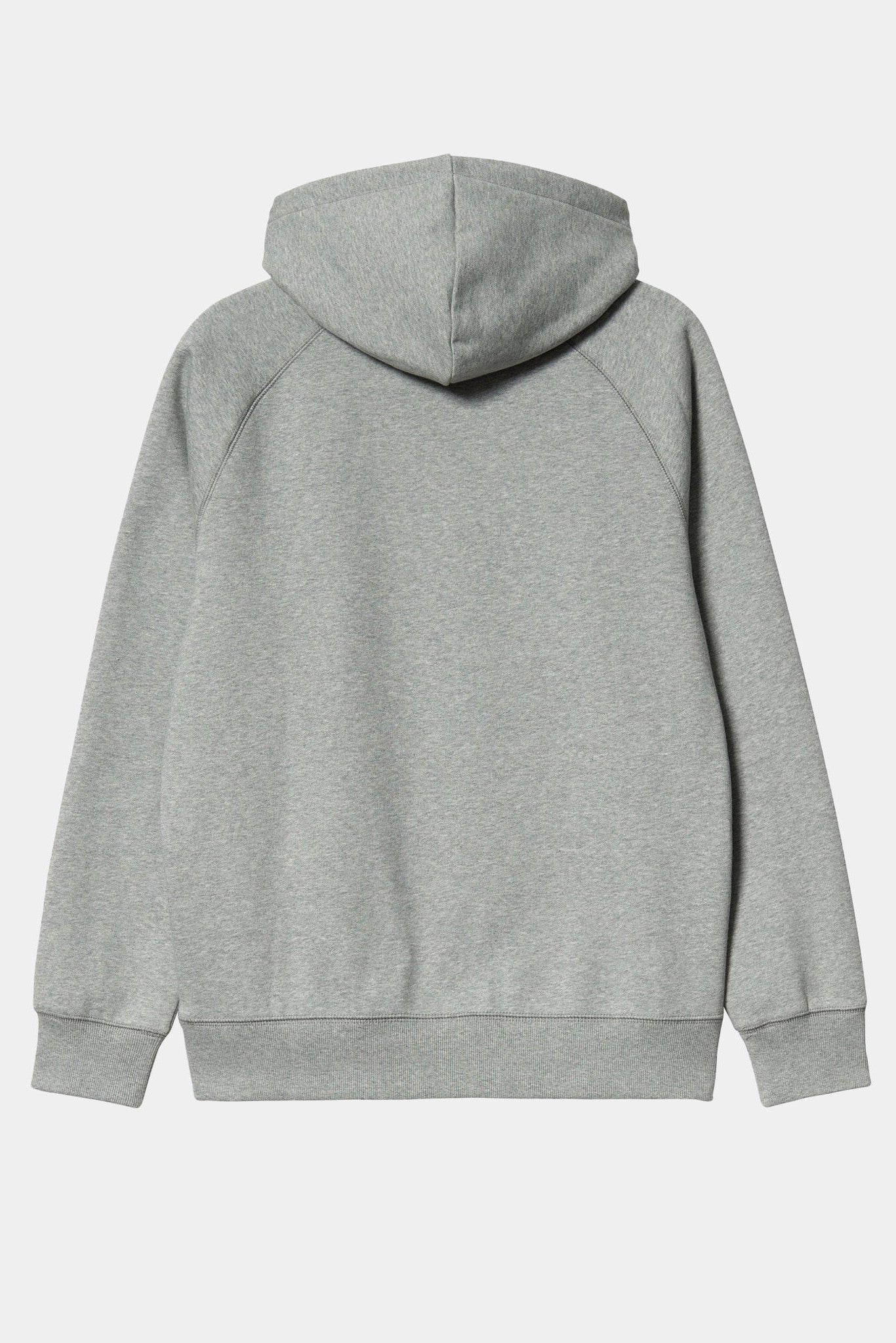 CARHARTT WIP - Hooded Chase Sweat - Grey Heather Gold - BACKYARD