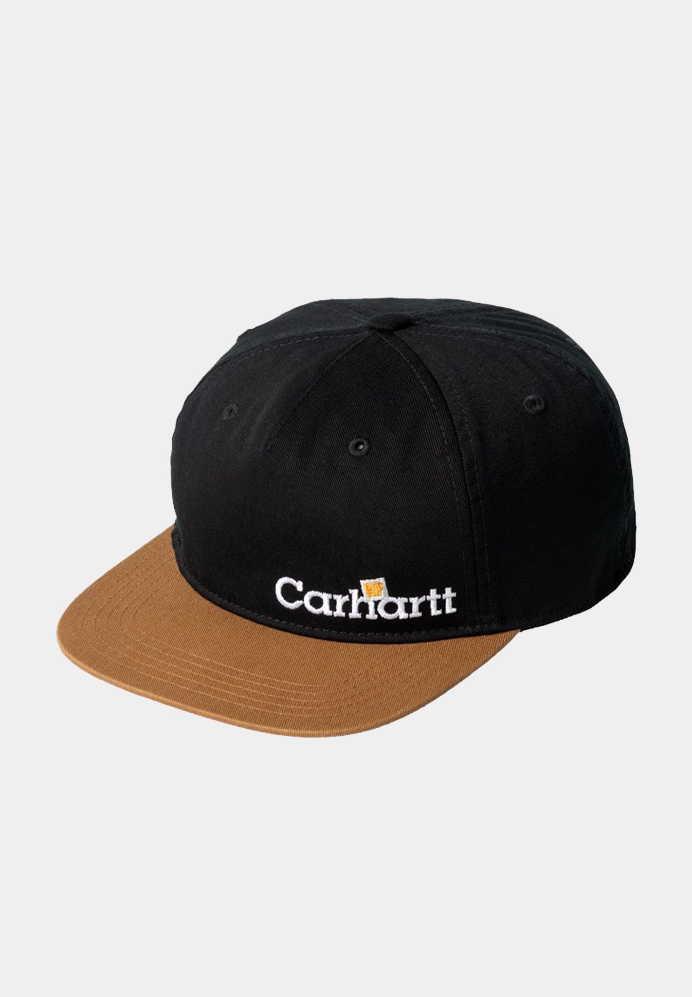 CARHARTT WIP - Label Script Coach Cap - Black - BACKYARD