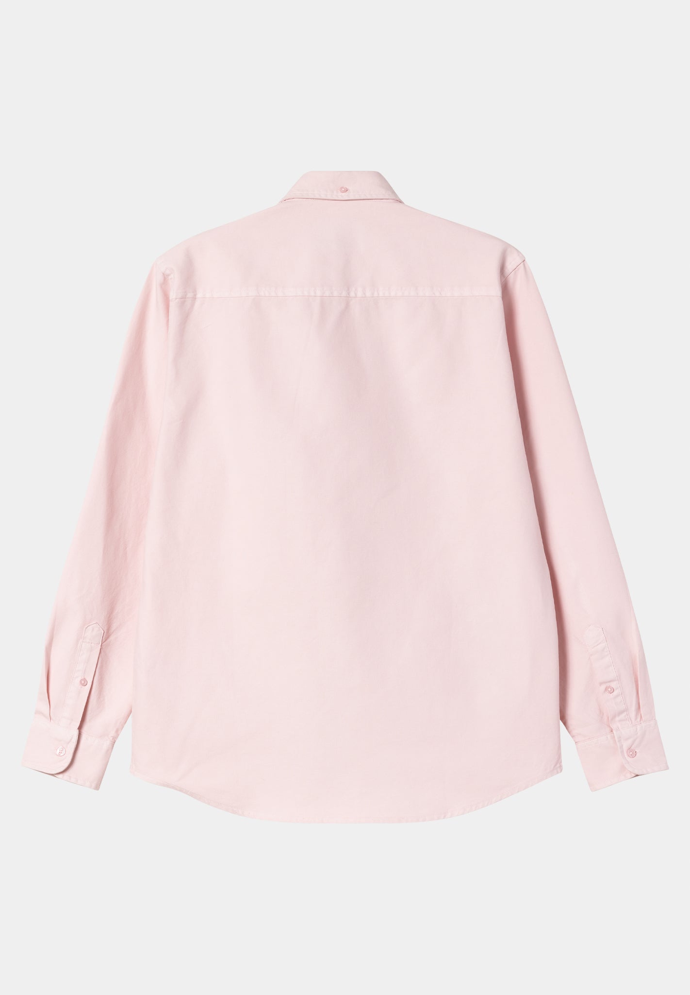 CARHARTT WIP - L/S Bolton Shirt - Air Pink Garment Dyed - BACKYARD