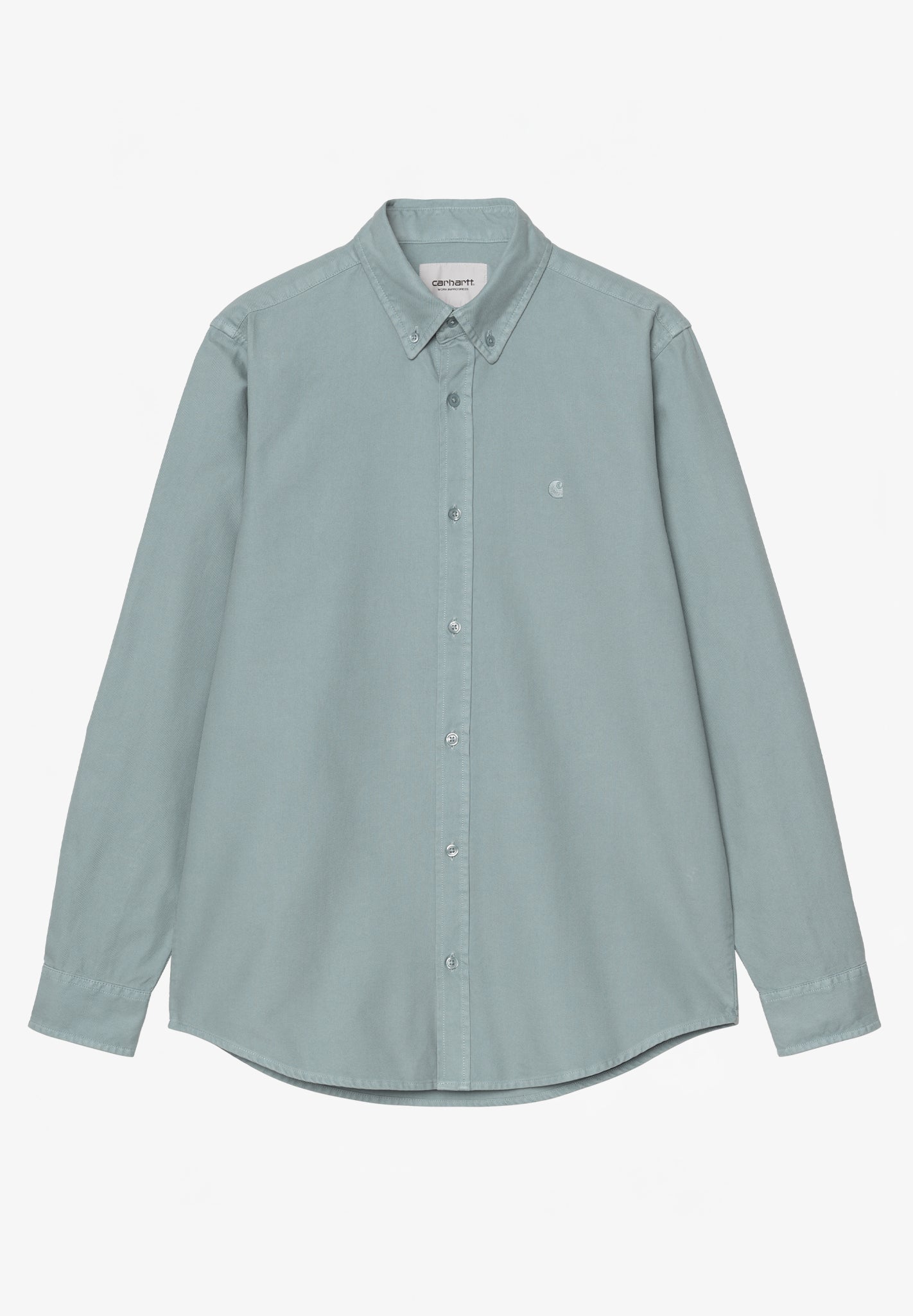 CARHARTT WIP - L/S Bolton Shirt - Citadel - BACKYARD