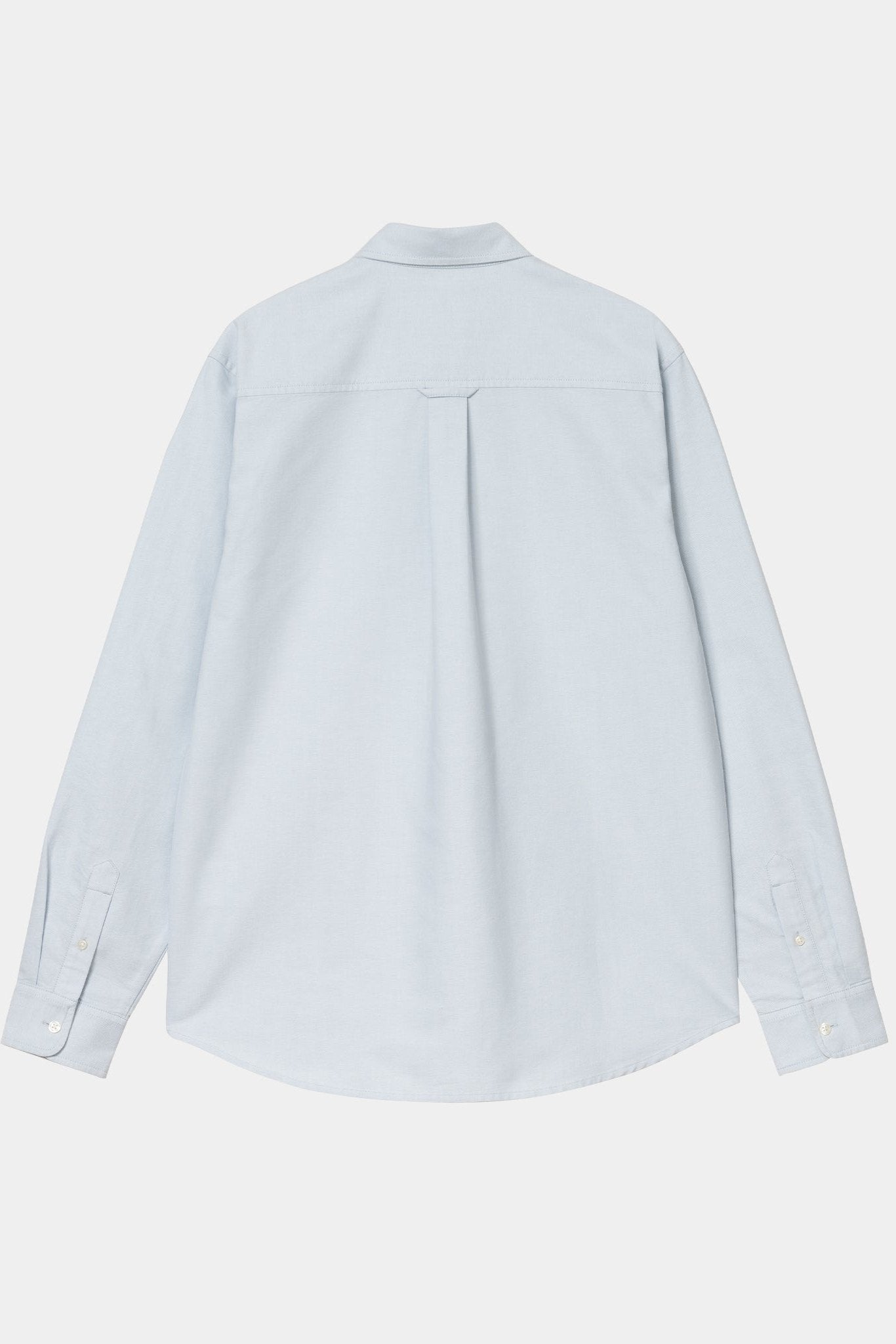 CARHARTT WIP - L/S C - Logo Shirt - Blue Fog White - BACKYARD