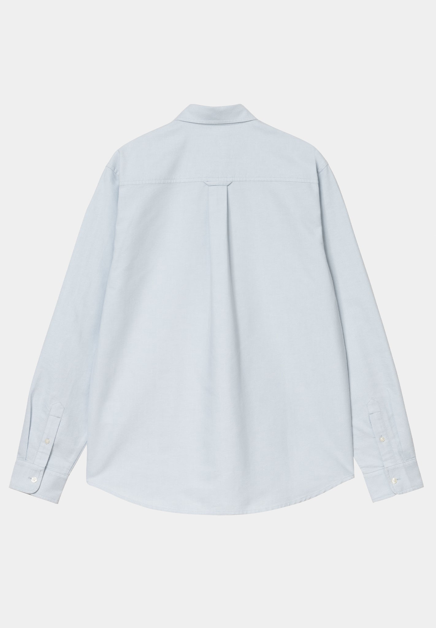 CARHARTT WIP - L/S C - Logo Shirt - Blue Fog White - BACKYARD