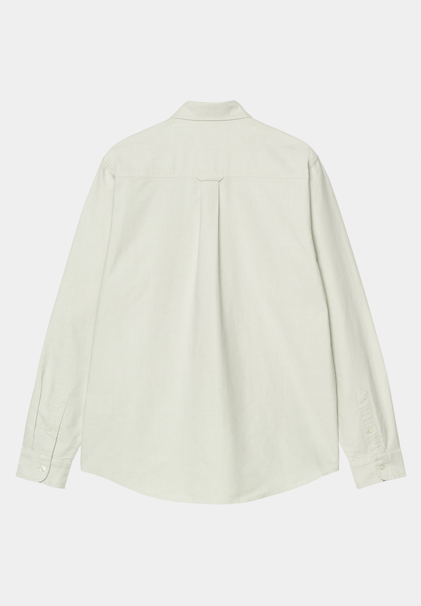 CARHARTT WIP - L/S C - Logo Shirt - Pale Olive White - BACKYARD