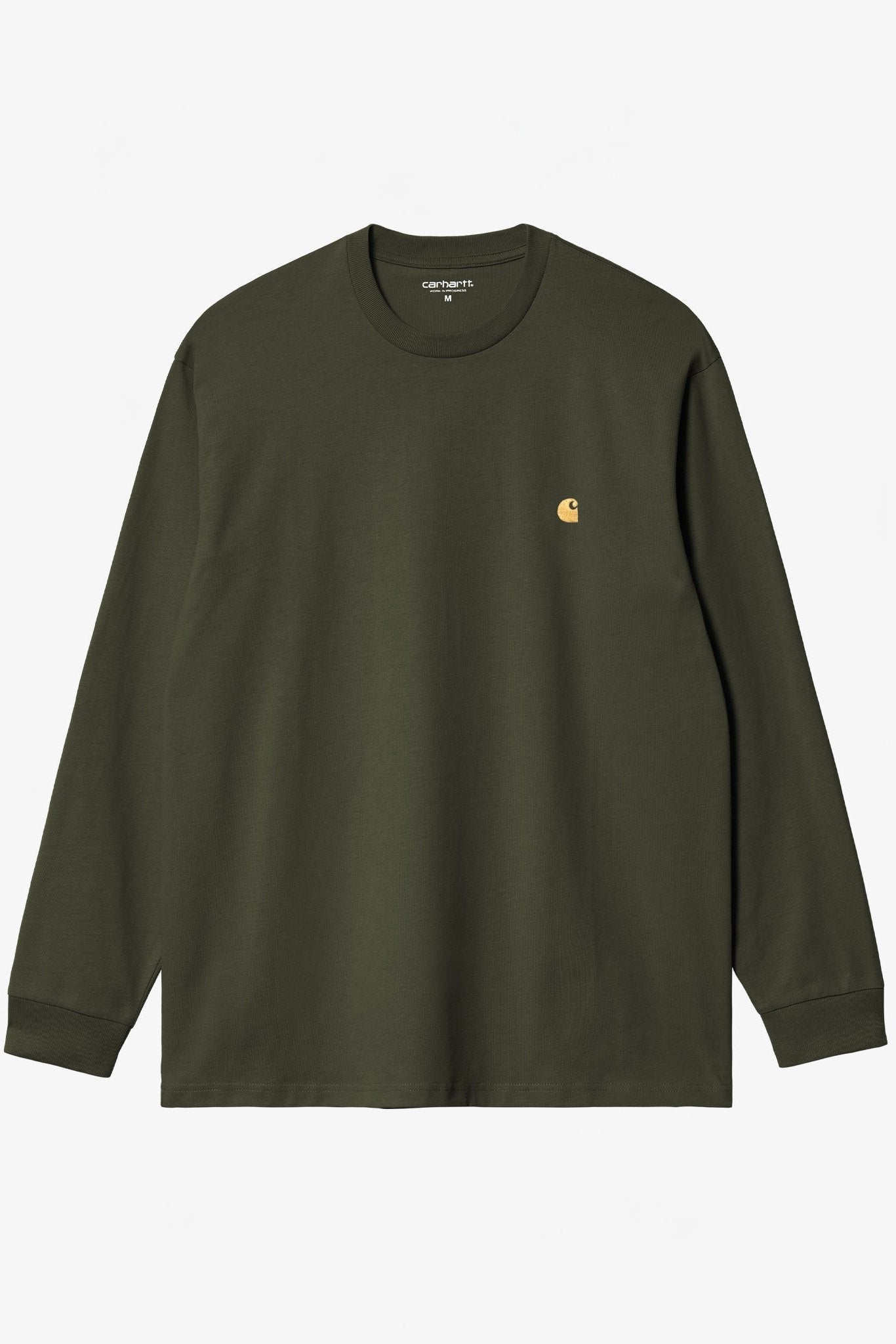 CARHARTT WIP - L/S Chase T-Shirt - Olive Gold - BACKYARD