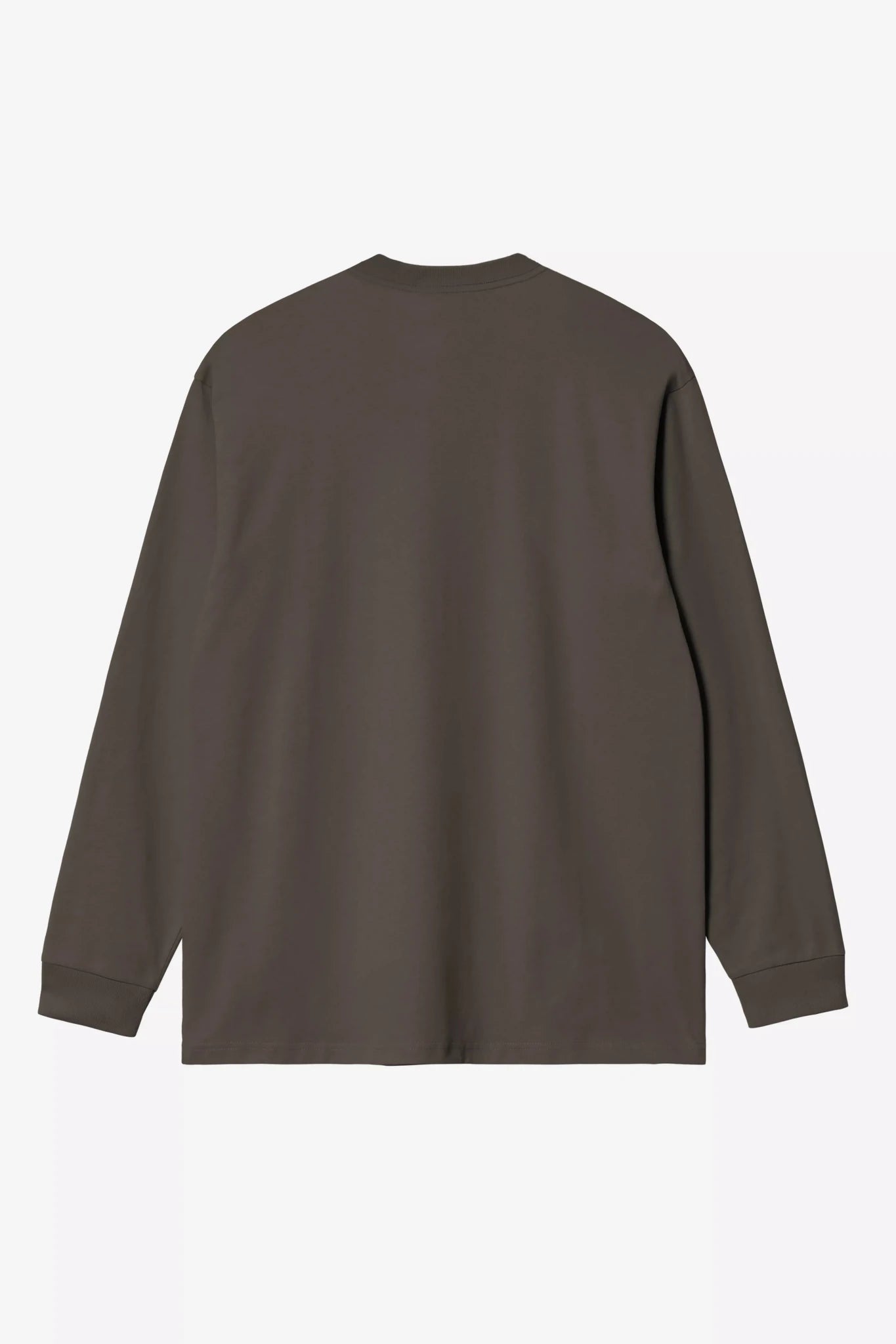 CARHARTT WIP-L/S Chase T-Shirt-Shungite Gold-BACKYARD