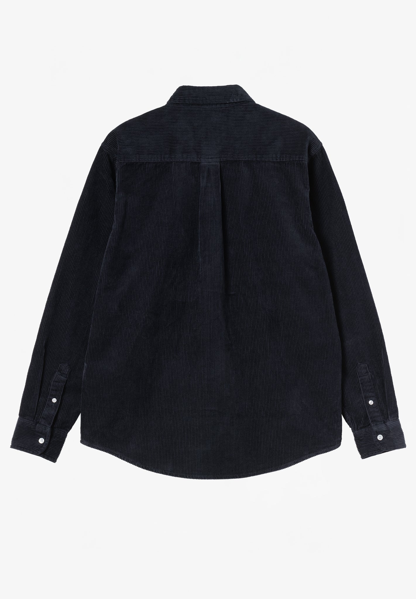 CARHARTT WIP - L/S Madison Cord Shirt - Dark Navy - BACKYARD