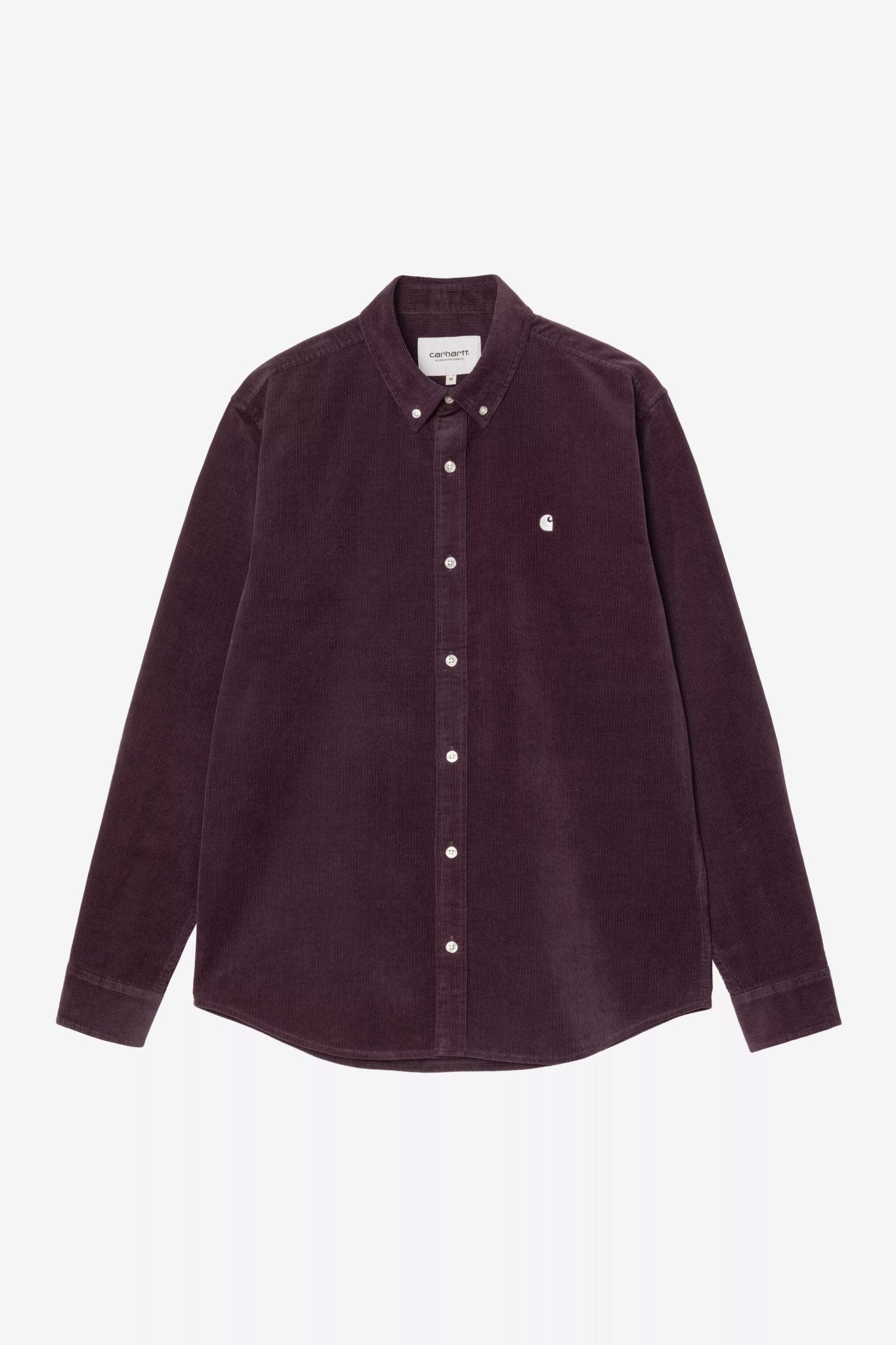 CARHARTT WIP - L/S Madison Fine Cord Shirt - Cozy Purple Wax - BACKYARD
