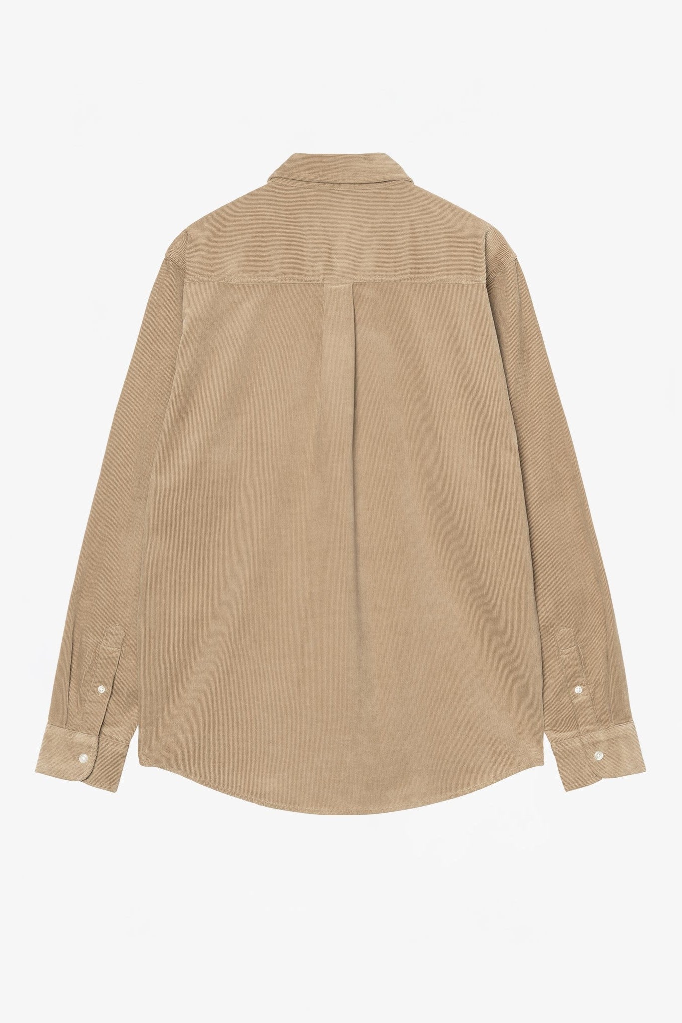 CARHARTT WIP - L/S Madison Fine Cord Shirt - Iroko Wax - BACKYARD