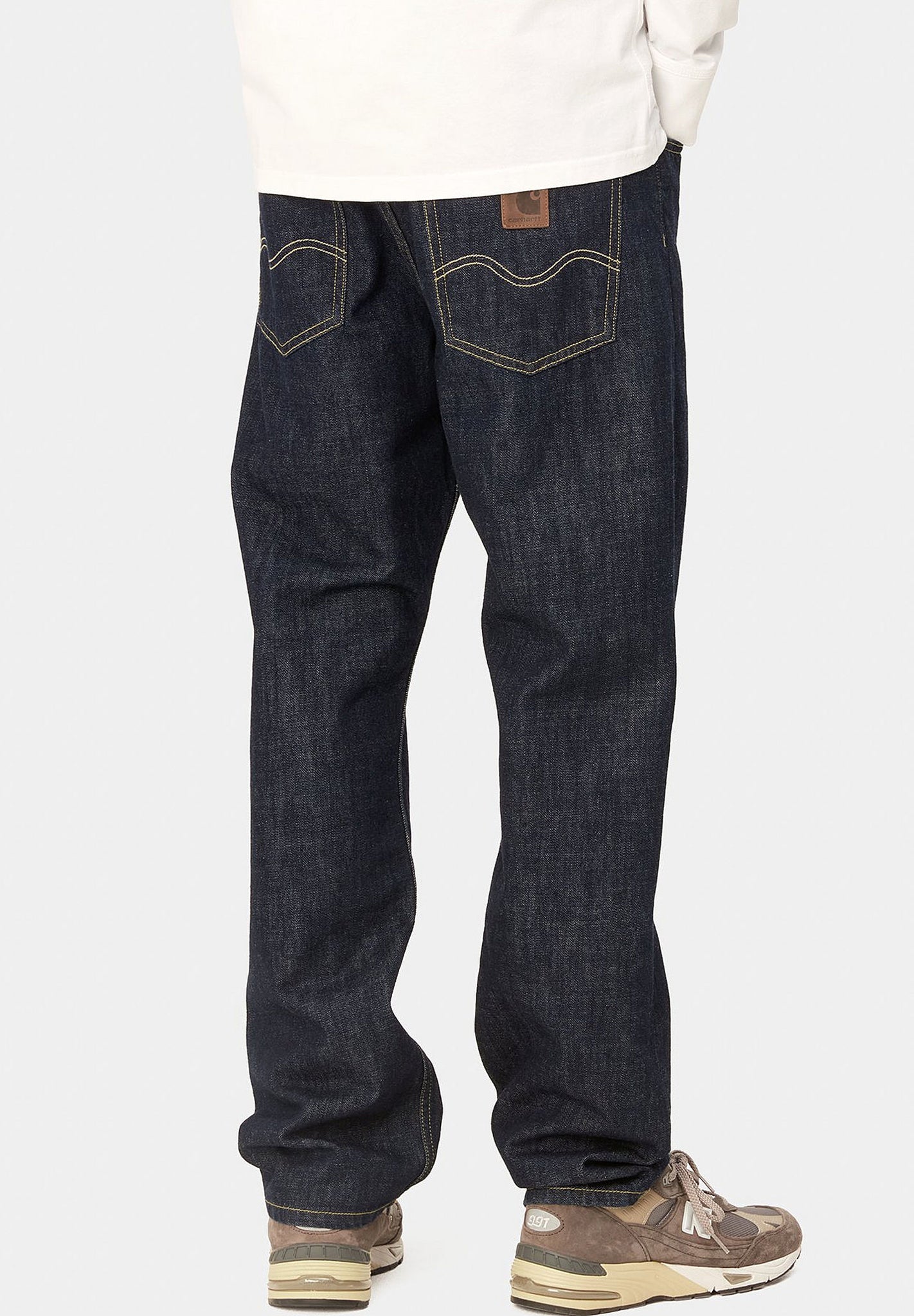 CARHARTT WIP - Marlow Pant - Blue Rinsed - BACKYARD