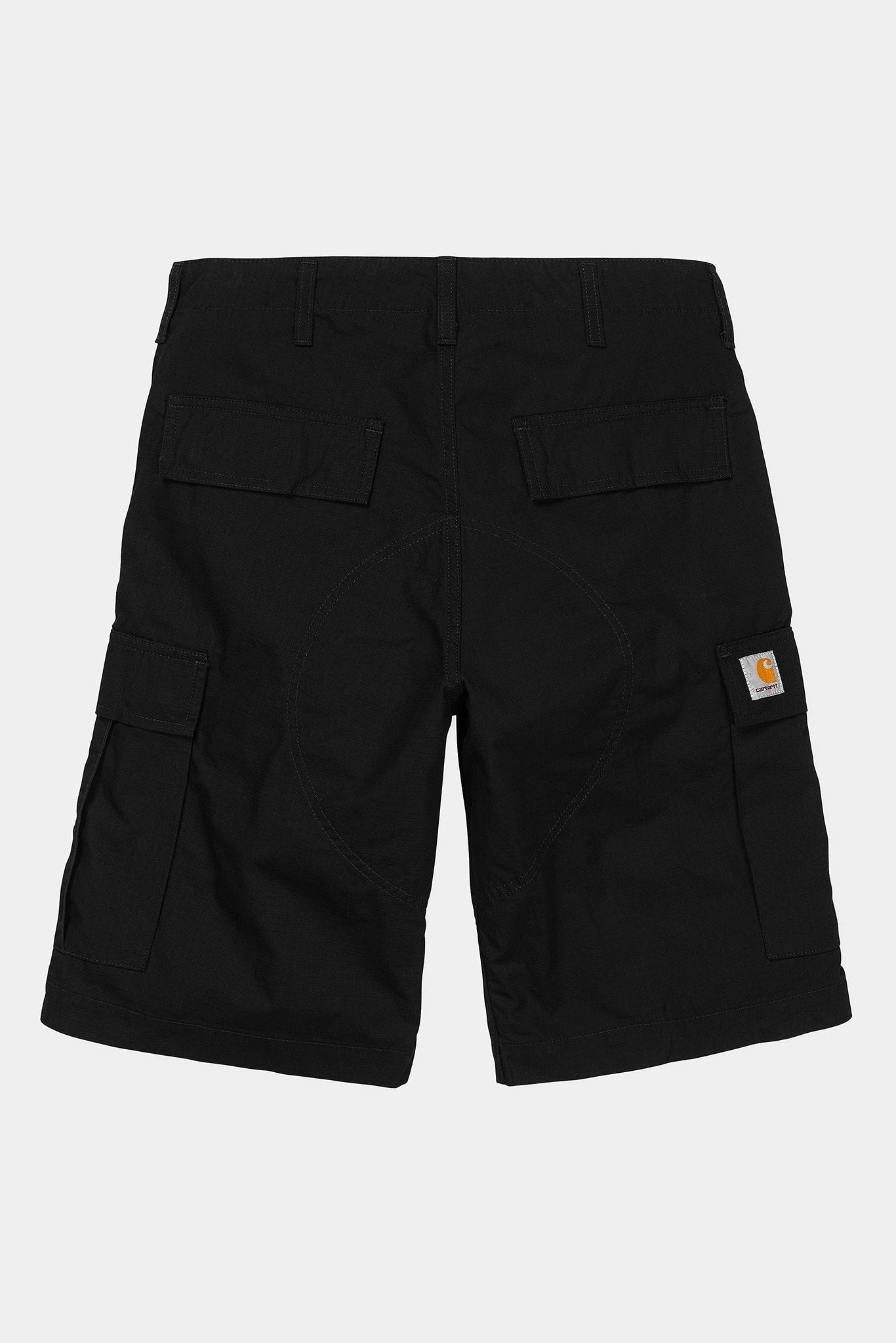 CARHARTT WIP - Regular Cargo Short - Black Rinsed - BACKYARD