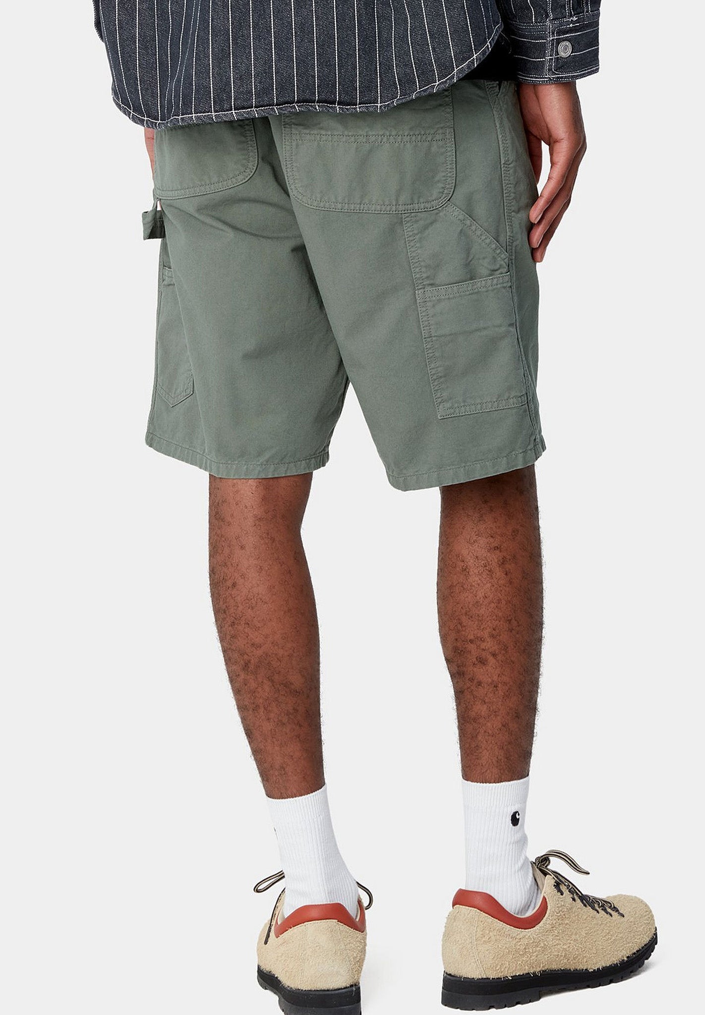 CARHARTT WIP - Single Knee Short - Park Garment Dyed - BACKYARD