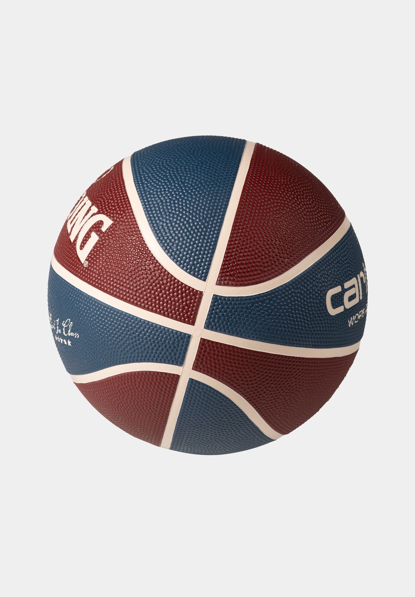 CARHARTT WIP - Spalding for Carhartt WIP Basketball - Mulberry Dusky Blue Naturel - BACKYARD